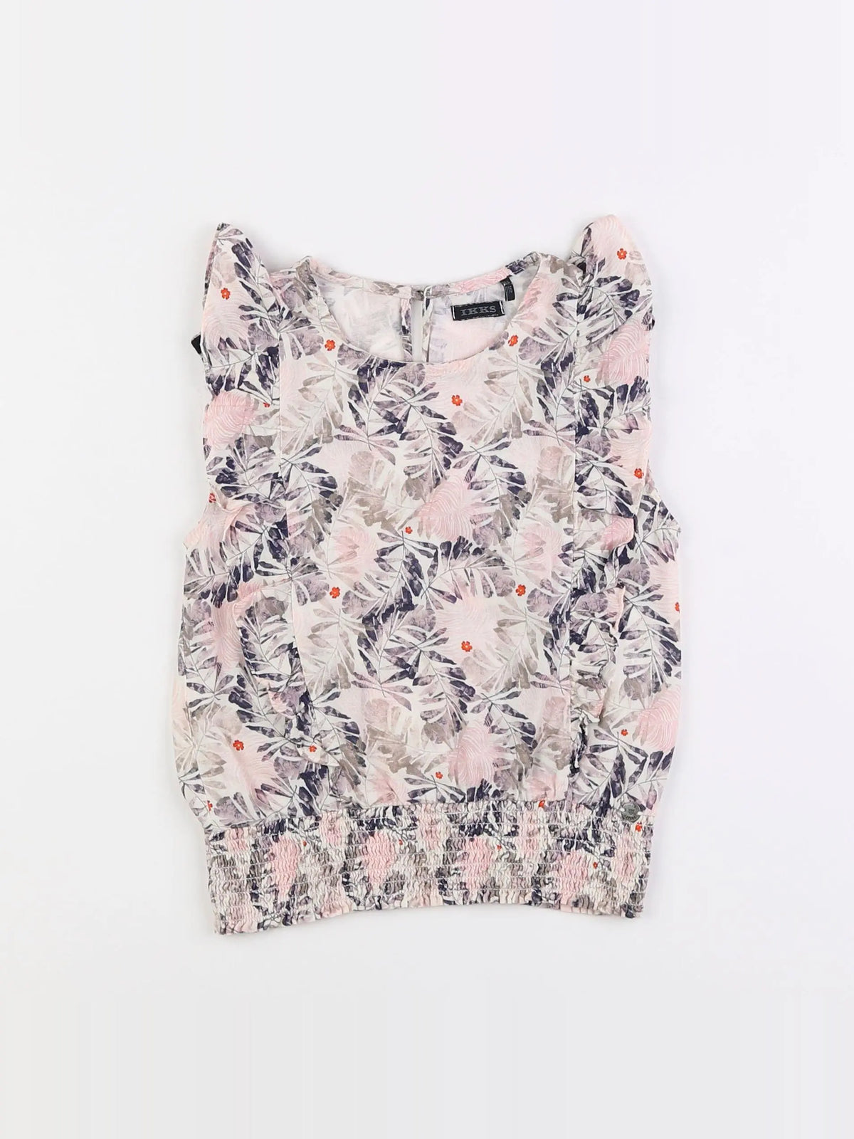IKKS - blouse rose - 6 ans