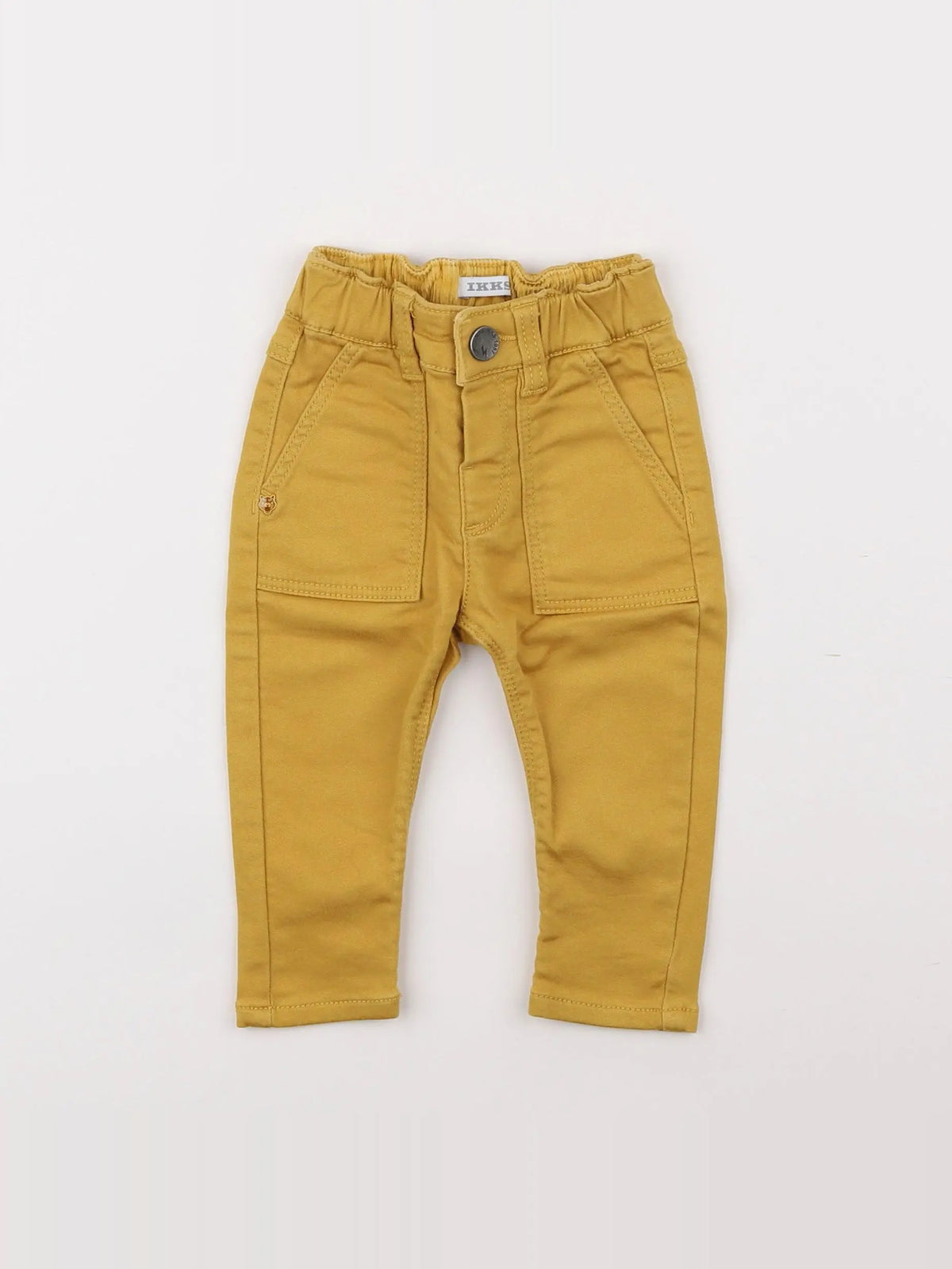 IKKS - pantalon jaune - 6 mois