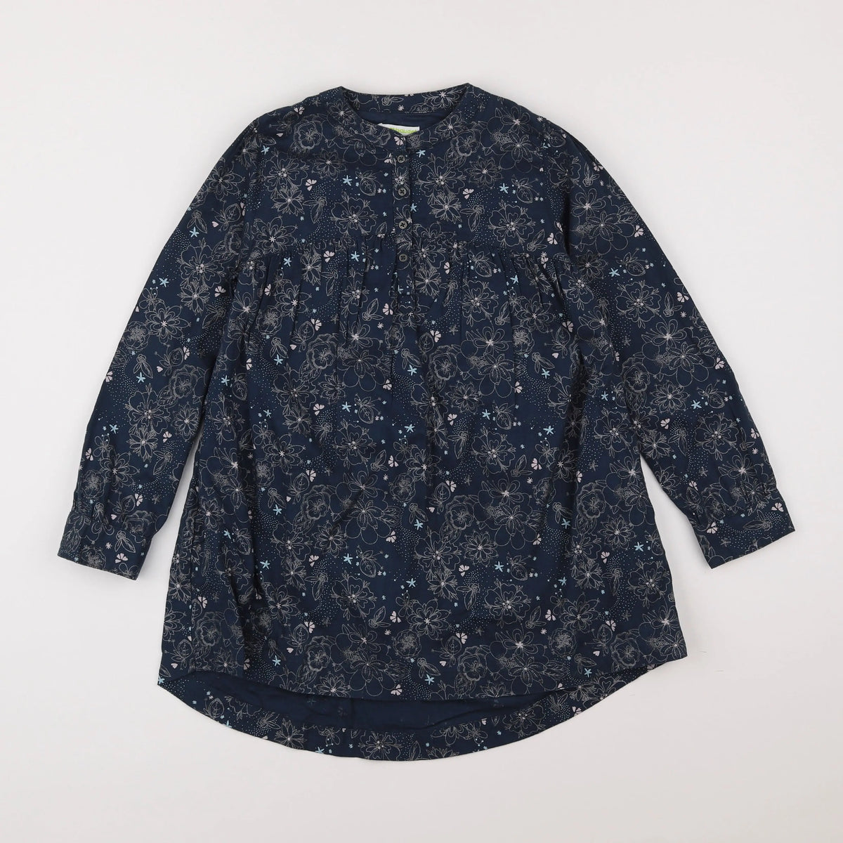 Vertbaudet - robe bleu - 8 ans