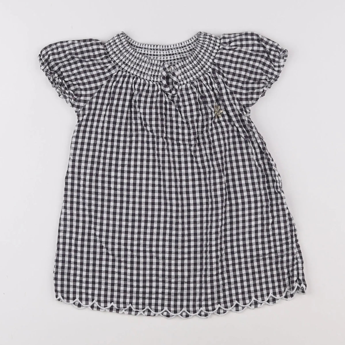 Vertbaudet - robe bleu - 18 mois