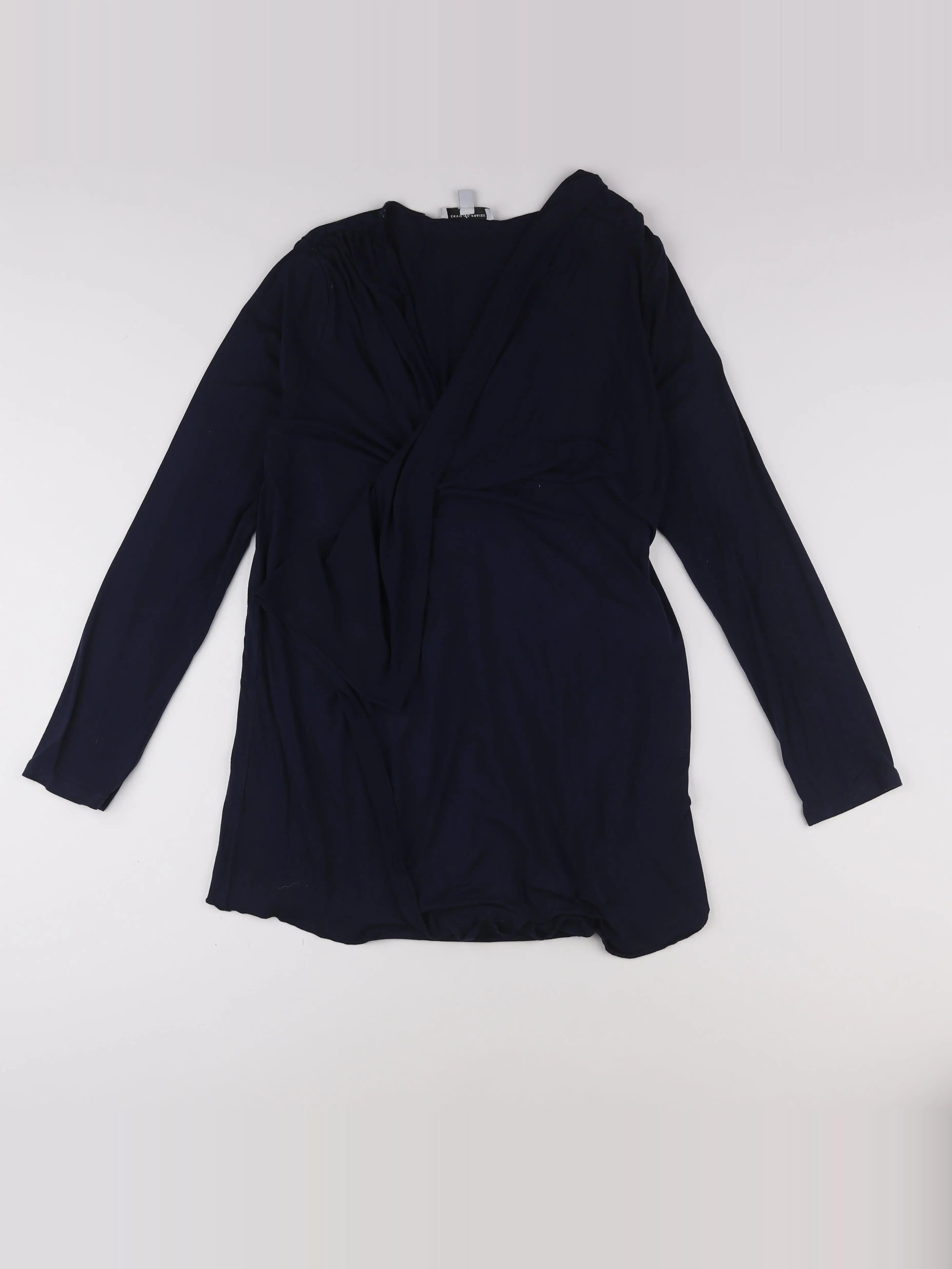 Envie de fraise - tee-shirt grossesse, allaitement bleu - 40 à 42