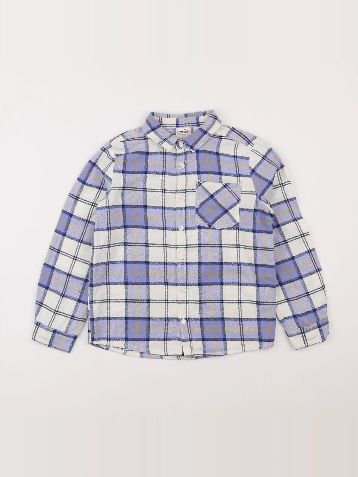Tape à l'oeil - chemise bleu - 8 ans