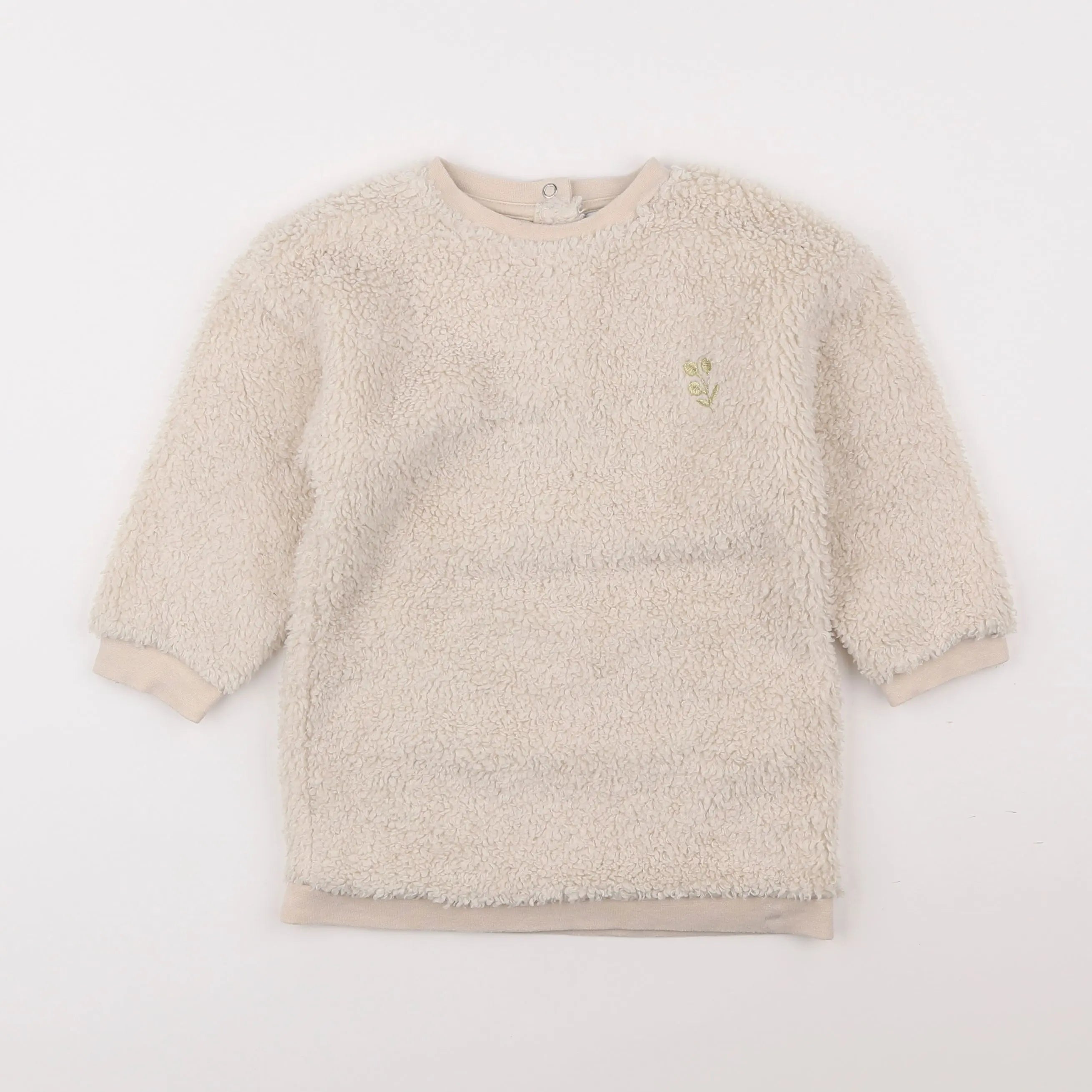 Vertbaudet - robe beige - 3 ans