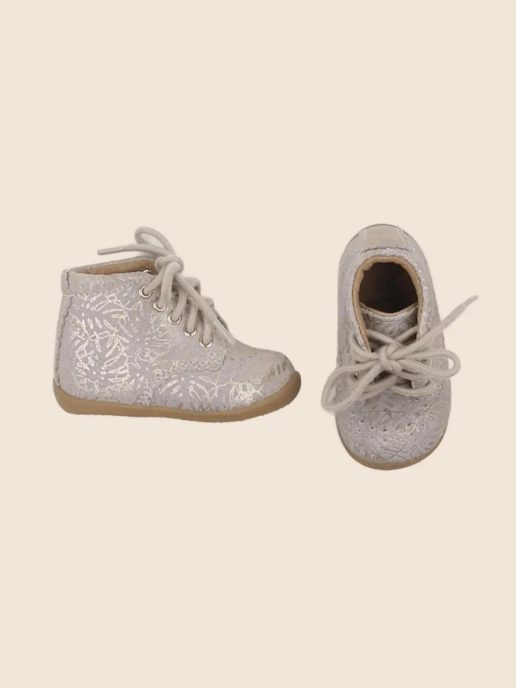 Vertbaudet - bottillons beige, or - pointure 17