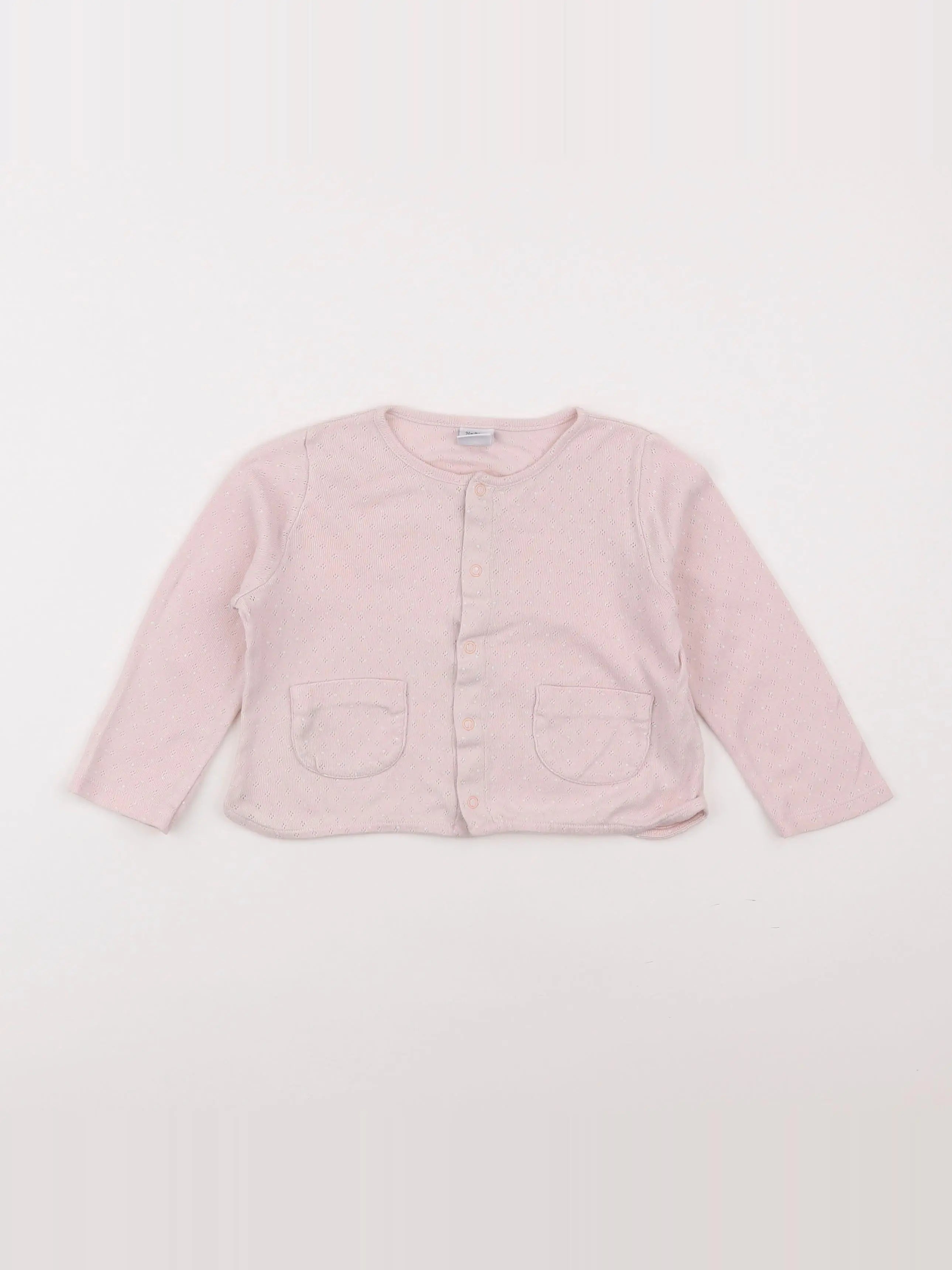 Petit Bateau - tee-shirt rose - 2 ans