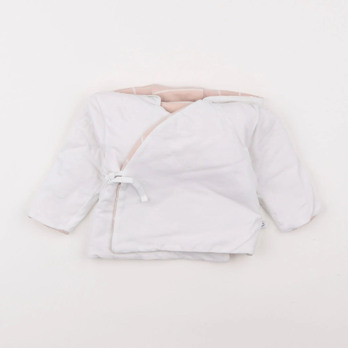 Vertbaudet - sweat blanc - 3 mois