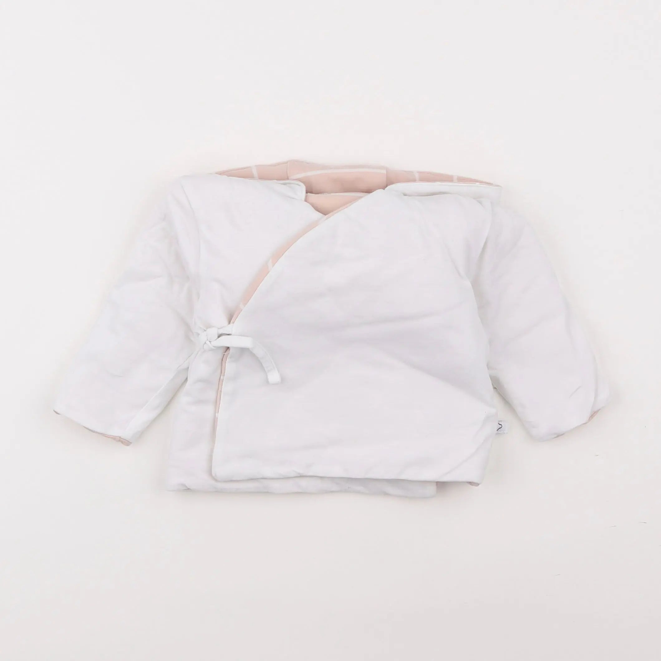 Vertbaudet - sweat blanc - 3 mois