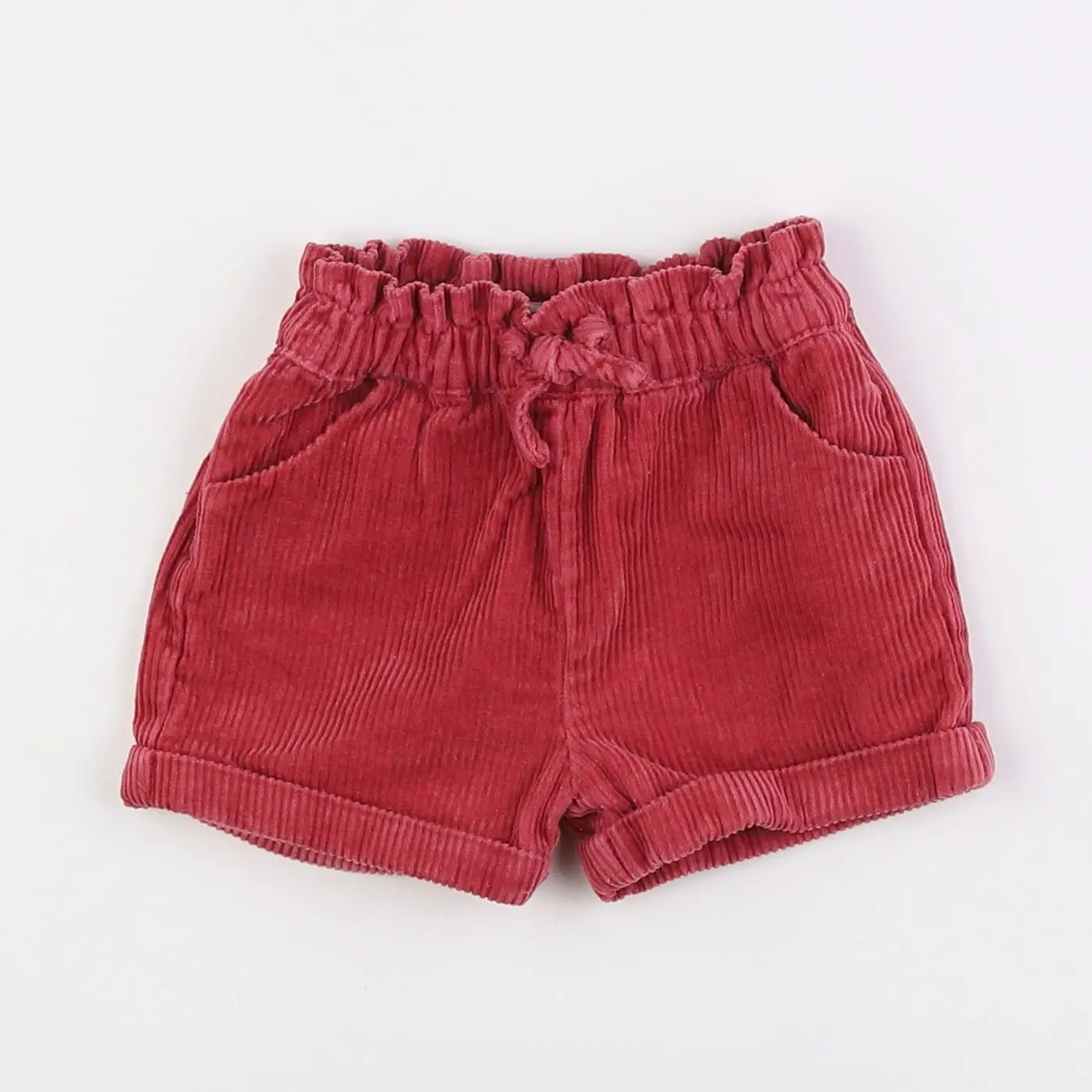 Vertbaudet - short rose - 12 mois
