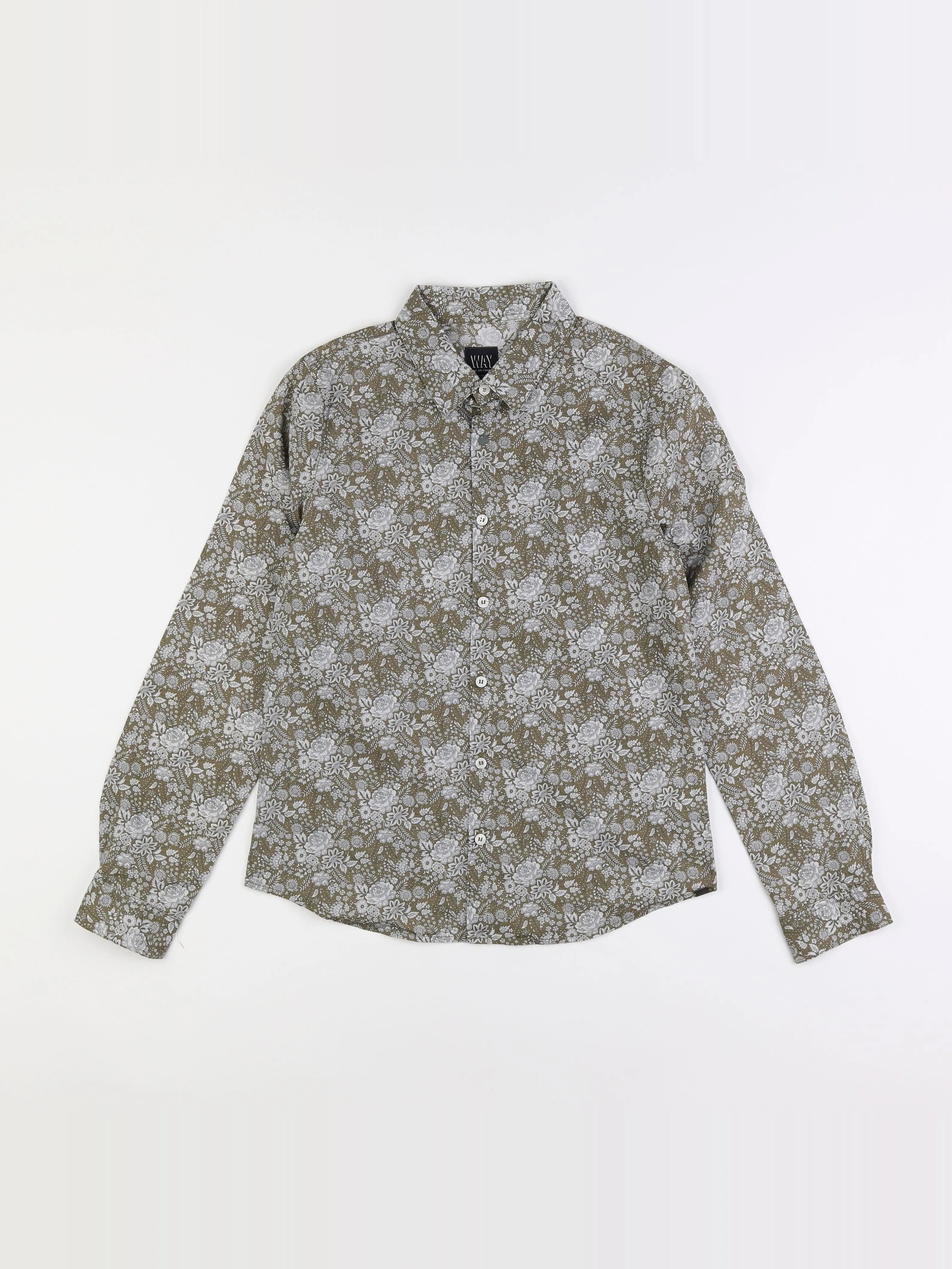 IKKS - chemise vert - 12 ans