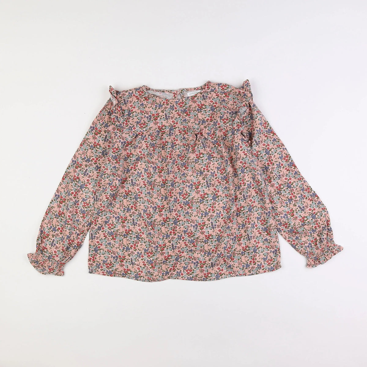 Vertbaudet - blouse multicolore - 10 ans