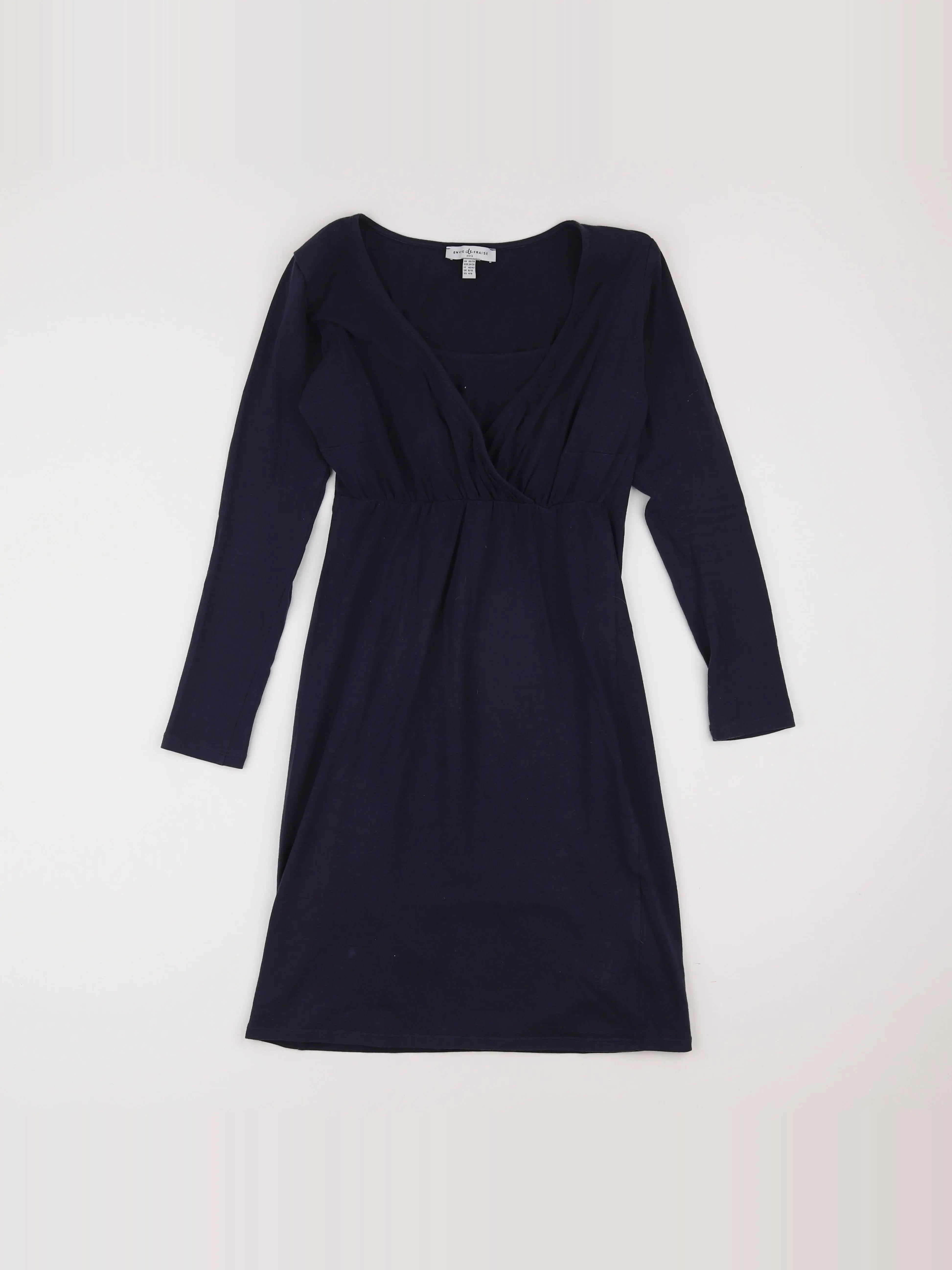 Envie de fraise - robe allaitement bleu - 36 à 38