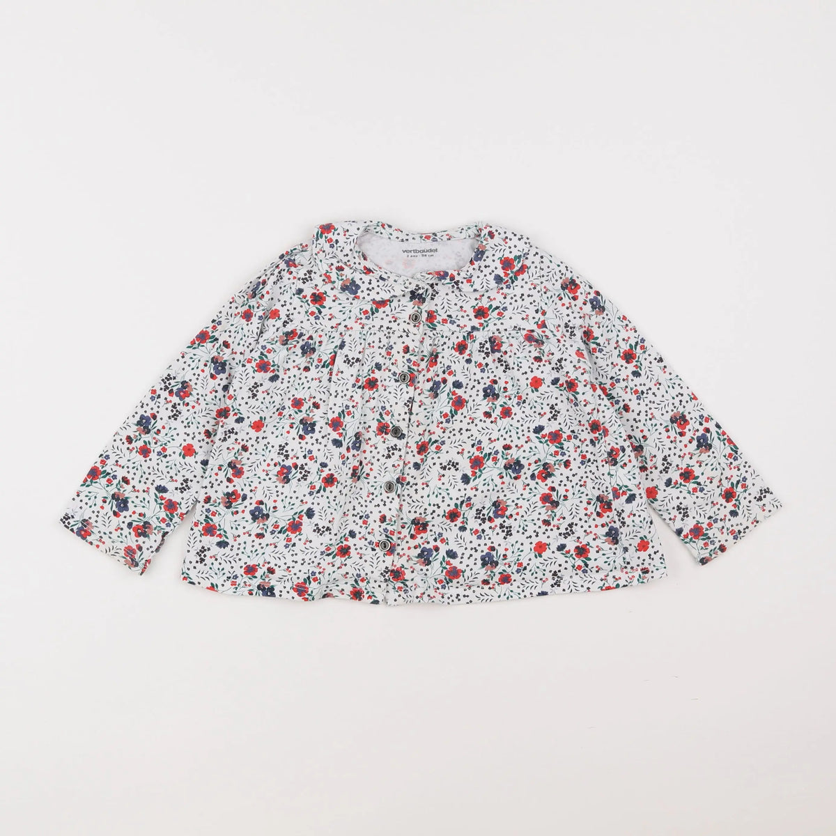 Vertbaudet - tee-shirt multicolore - 2 ans