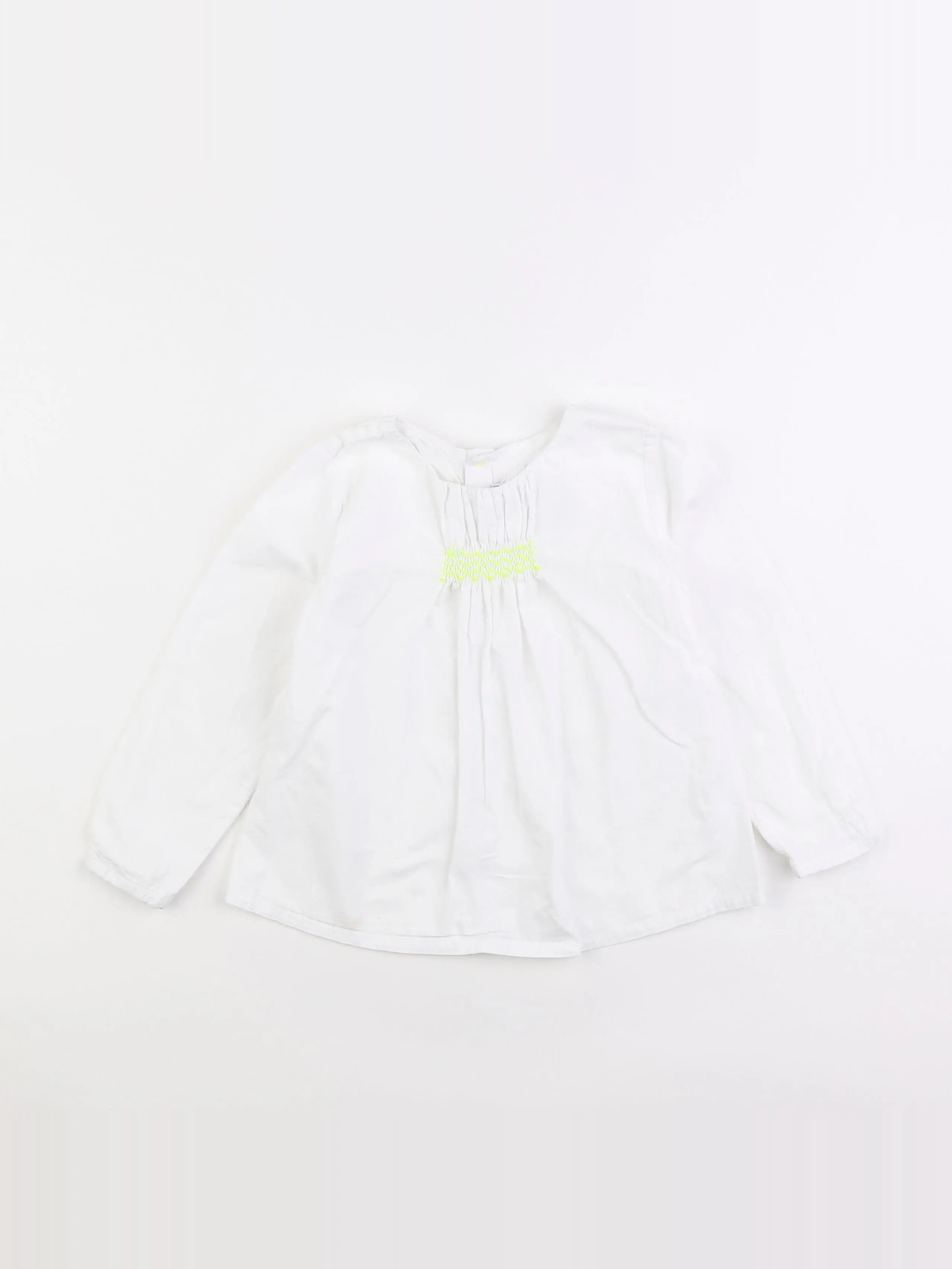 Jacadi - blouse blanc - 4 ans