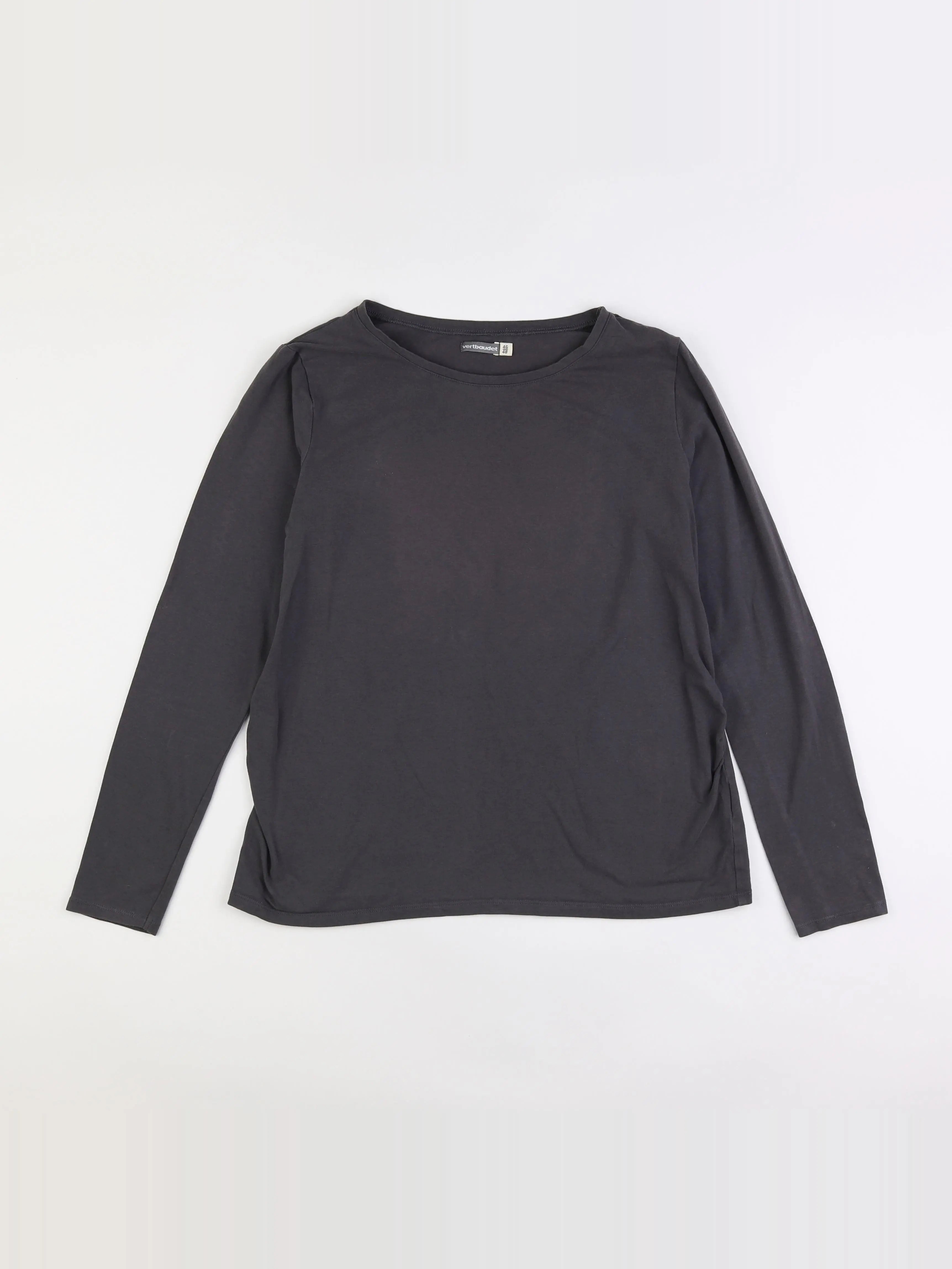 Vertbaudet - tee-shirt grossesse gris - 46 à 48