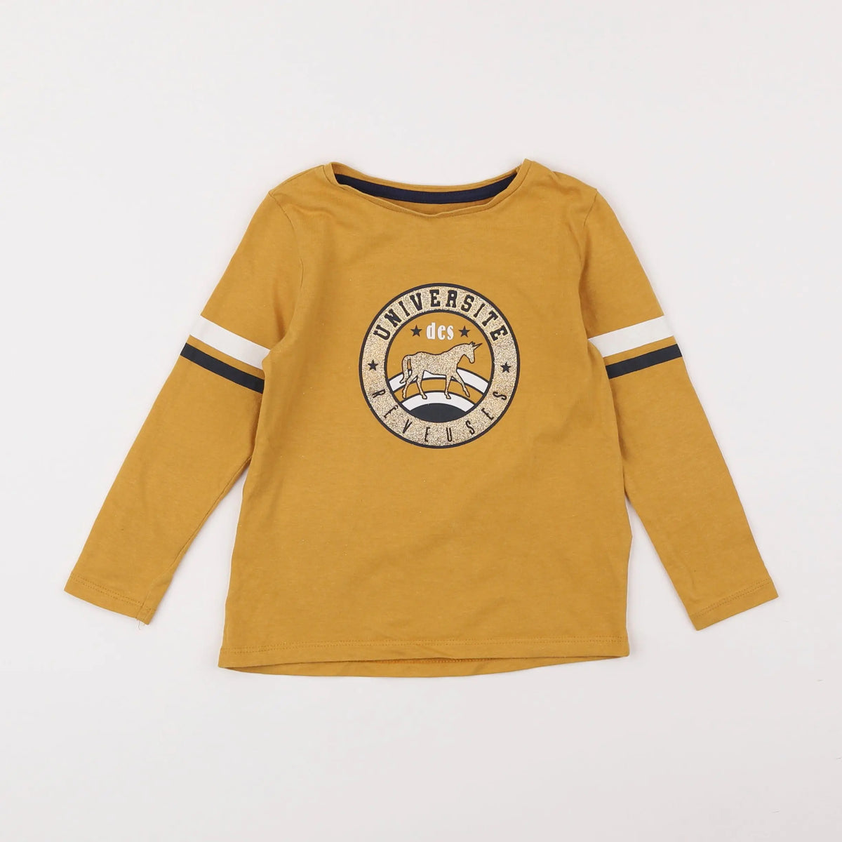 Vertbaudet - tee-shirt jaune - 3 ans