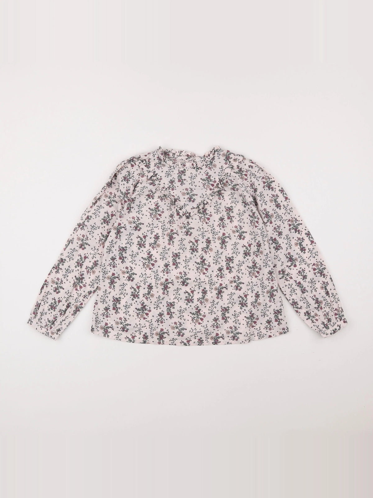 Vertbaudet - blouse multicolore - 9 ans