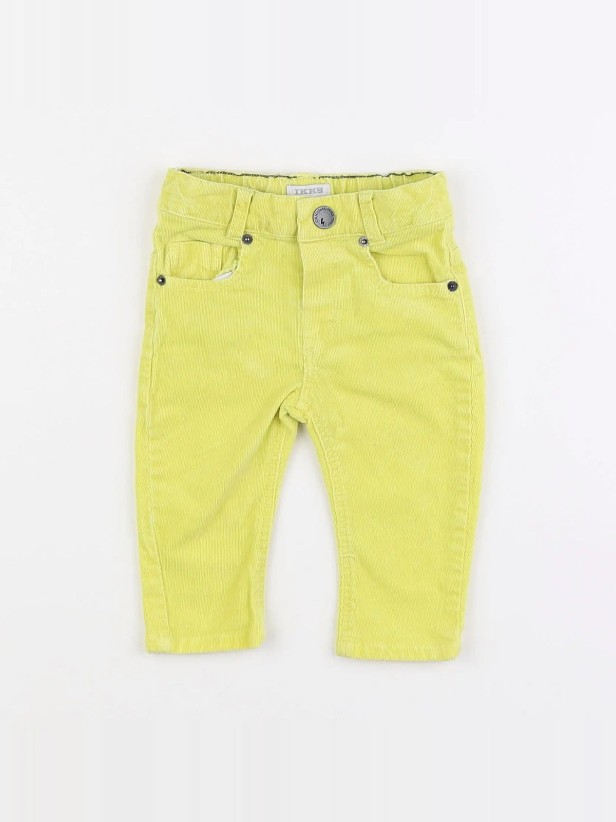 IKKS - pantalon jaune - 6 mois