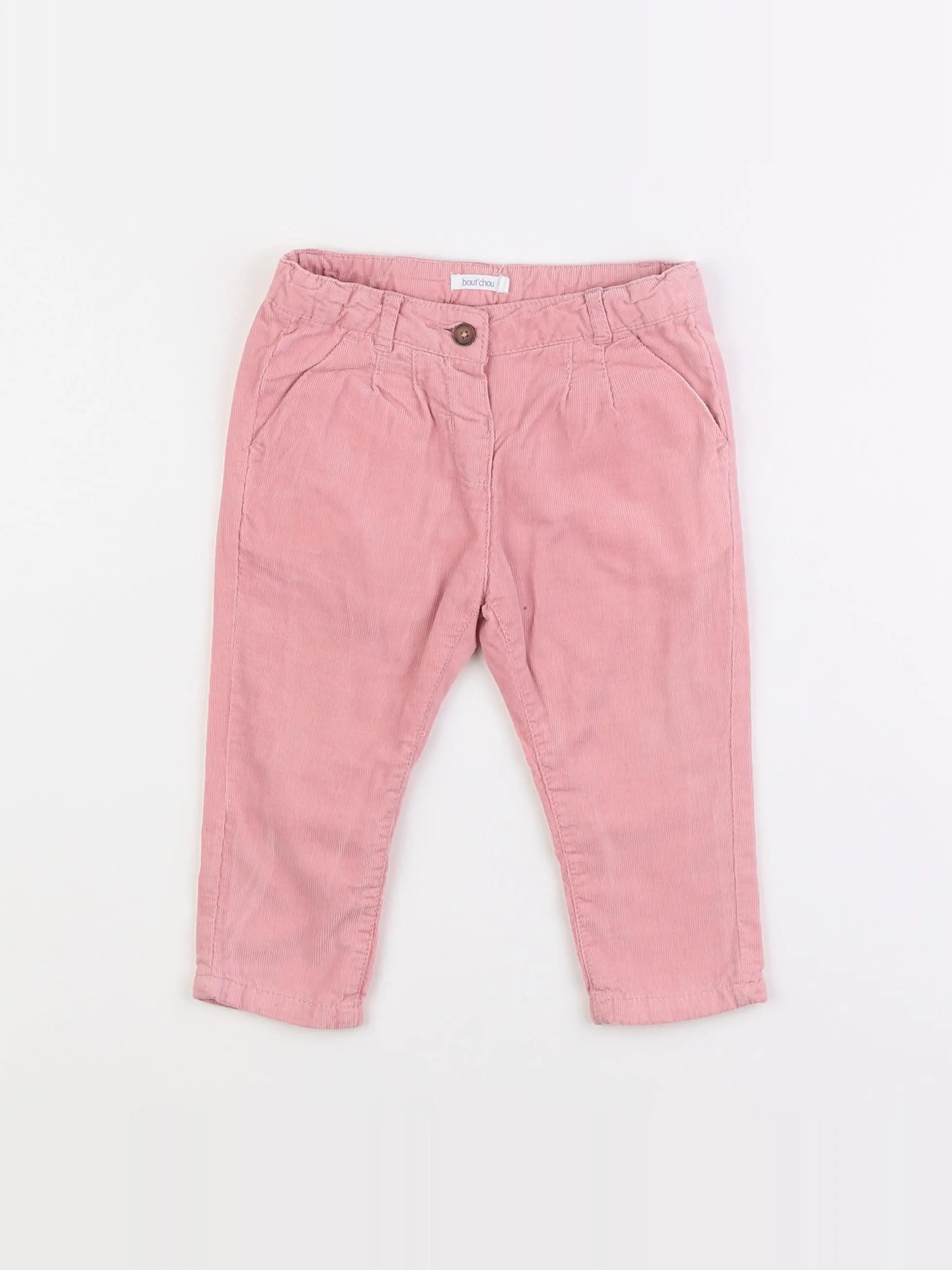 Boutchou - pantalon rose - 12 mois