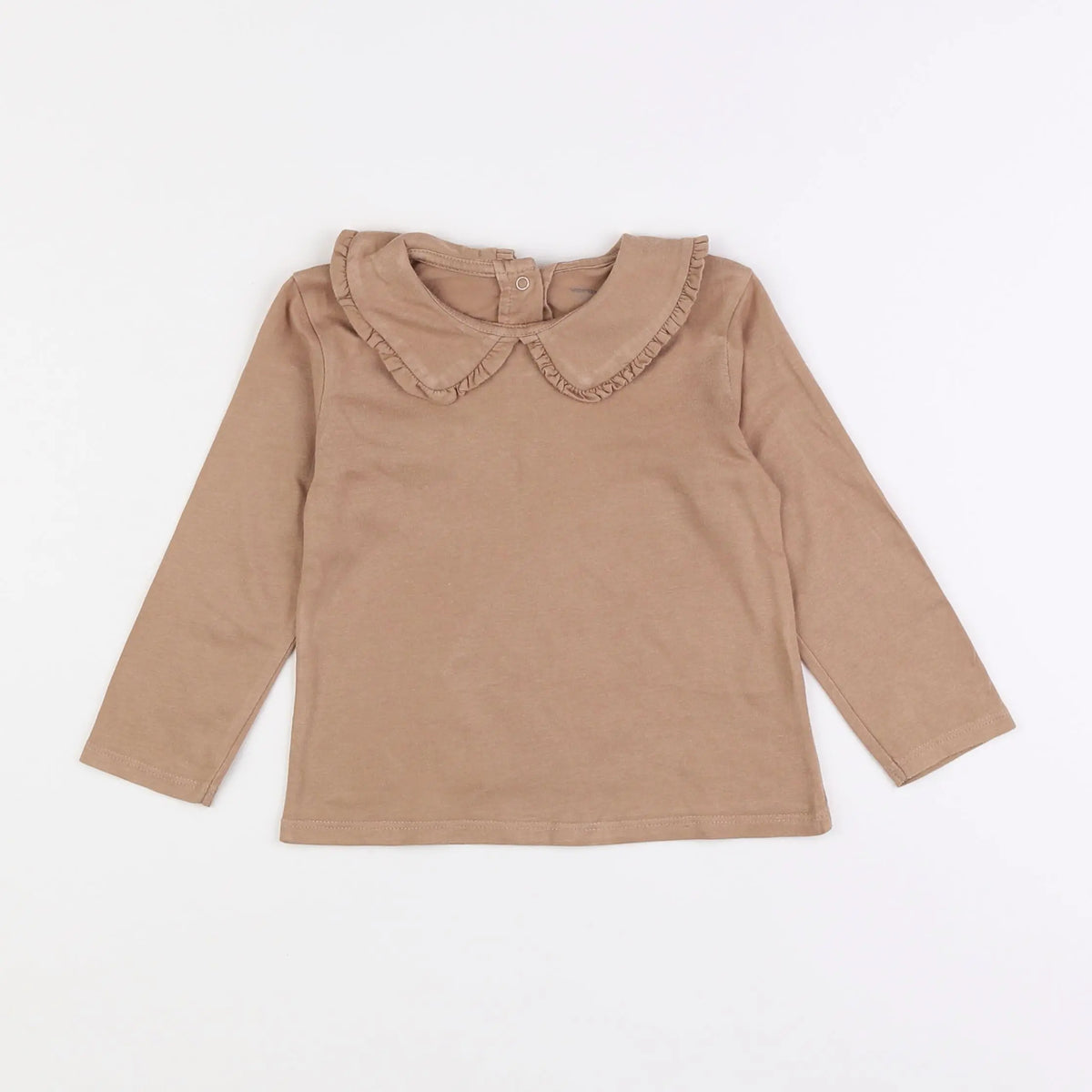 Vertbaudet - tee-shirt marron - 18 mois