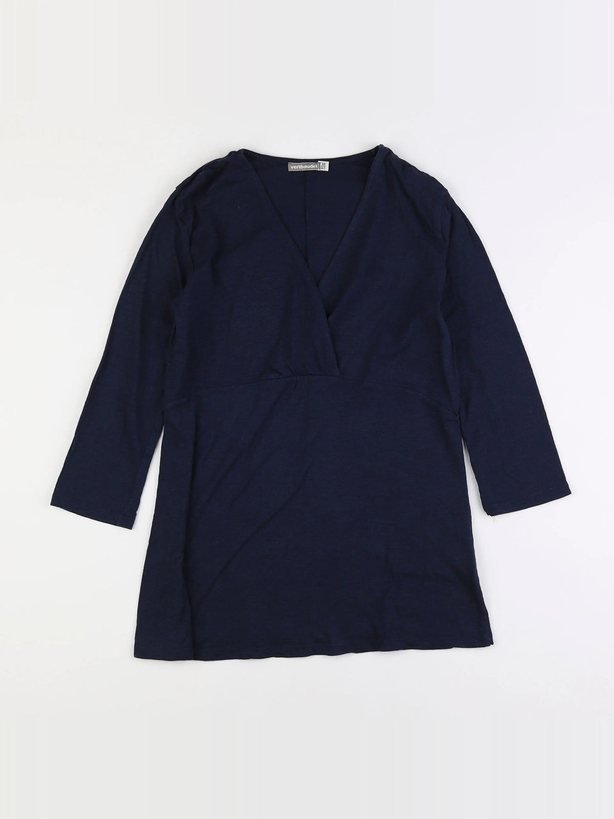 Vertbaudet - tee-shirt grossesse bleu - 38 à 40