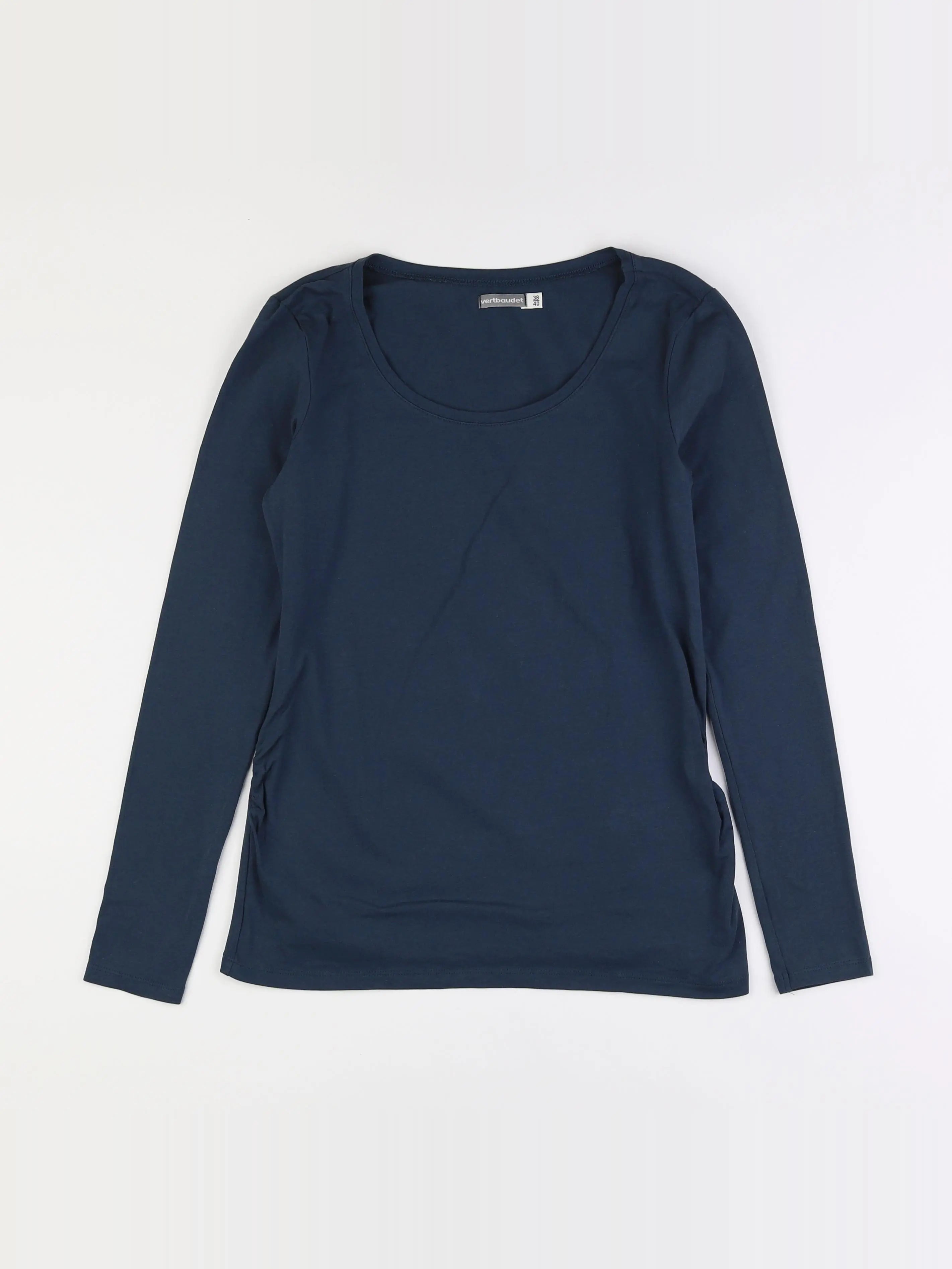 Vertbaudet - tee-shirt grossesse bleu - 38 à 40
