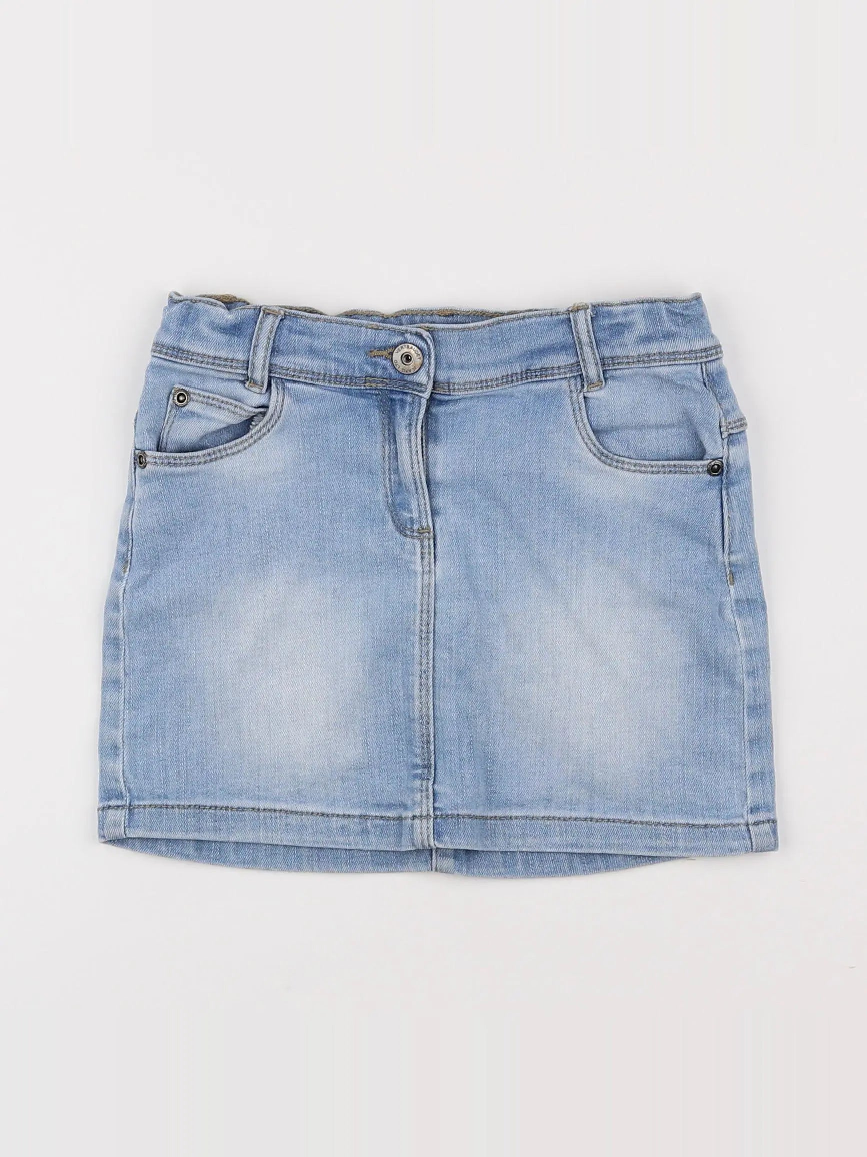 Vertbaudet - jupe bleu - 6 ans