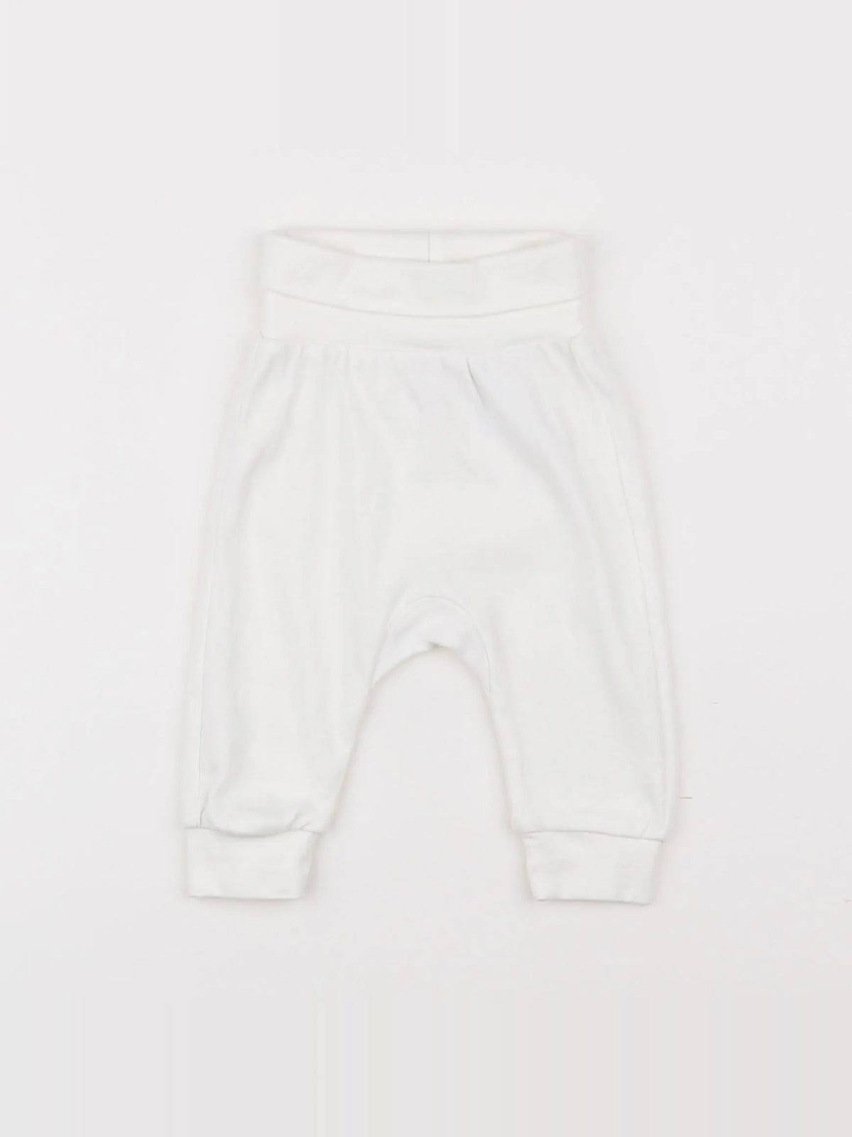 H&M - legging blanc - 2/4 mois