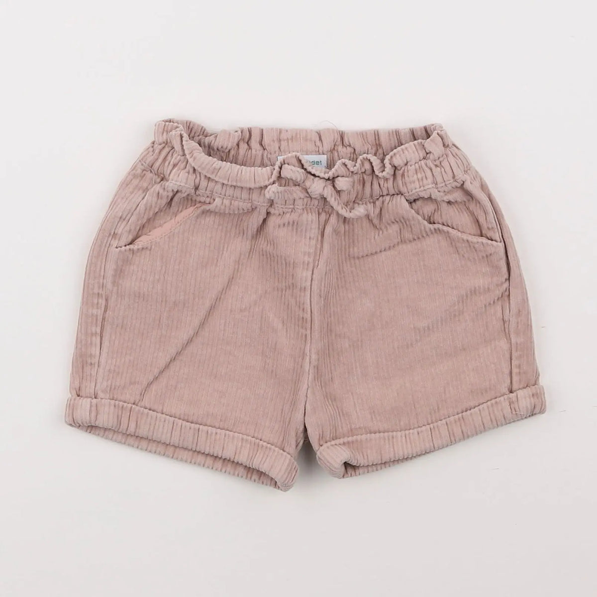 Vertbaudet - short beige - 18 mois