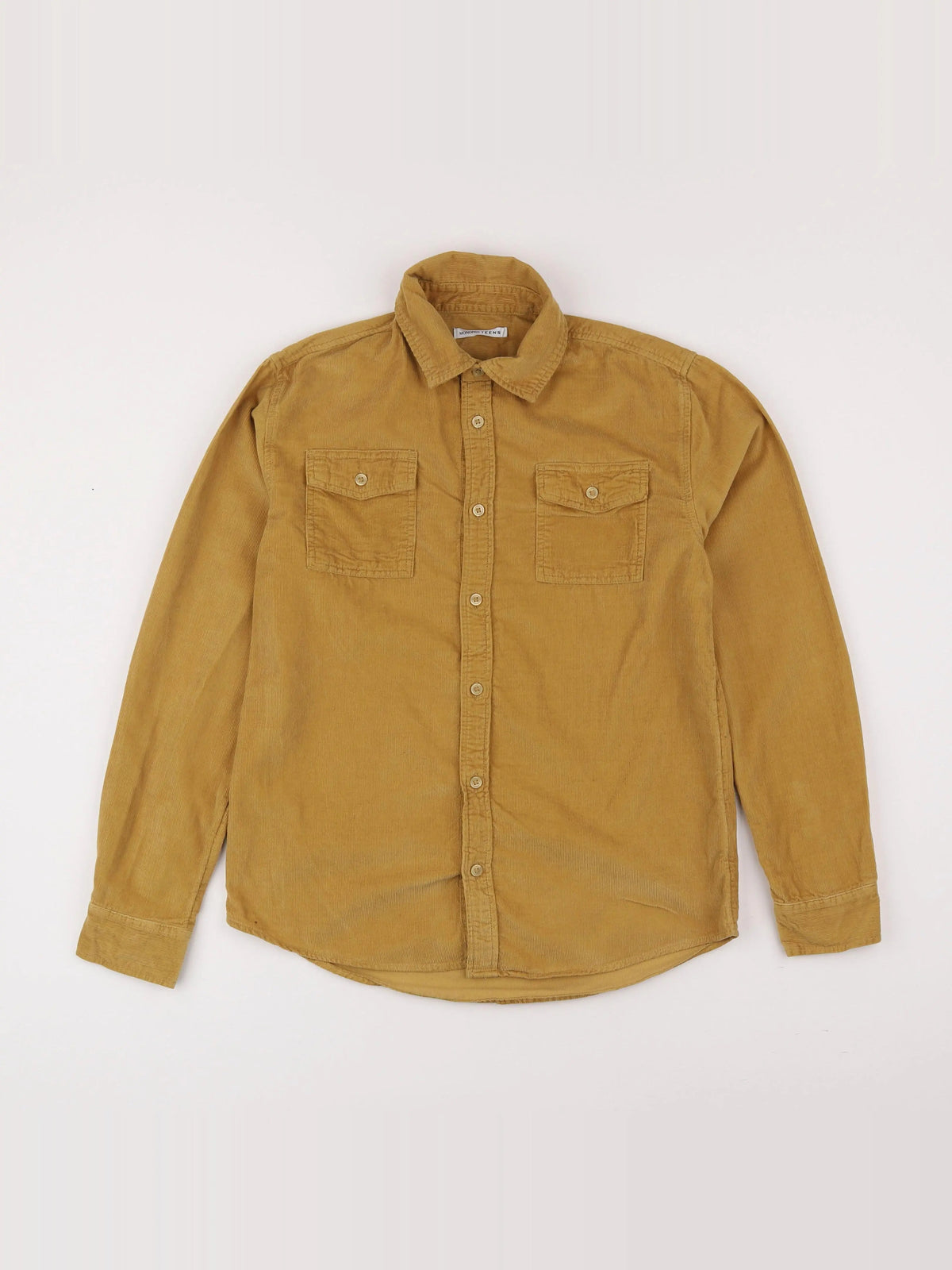 Monoprix - chemise jaune - 12 ans