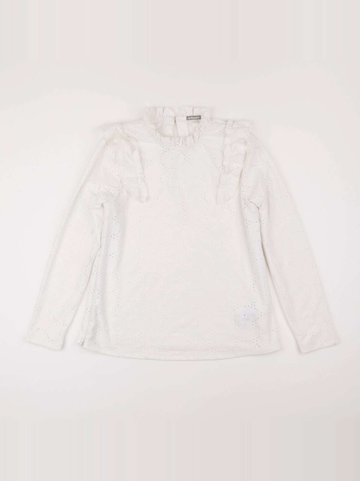Vertbaudet - tee-shirt grossesse blanc - 42 à 44