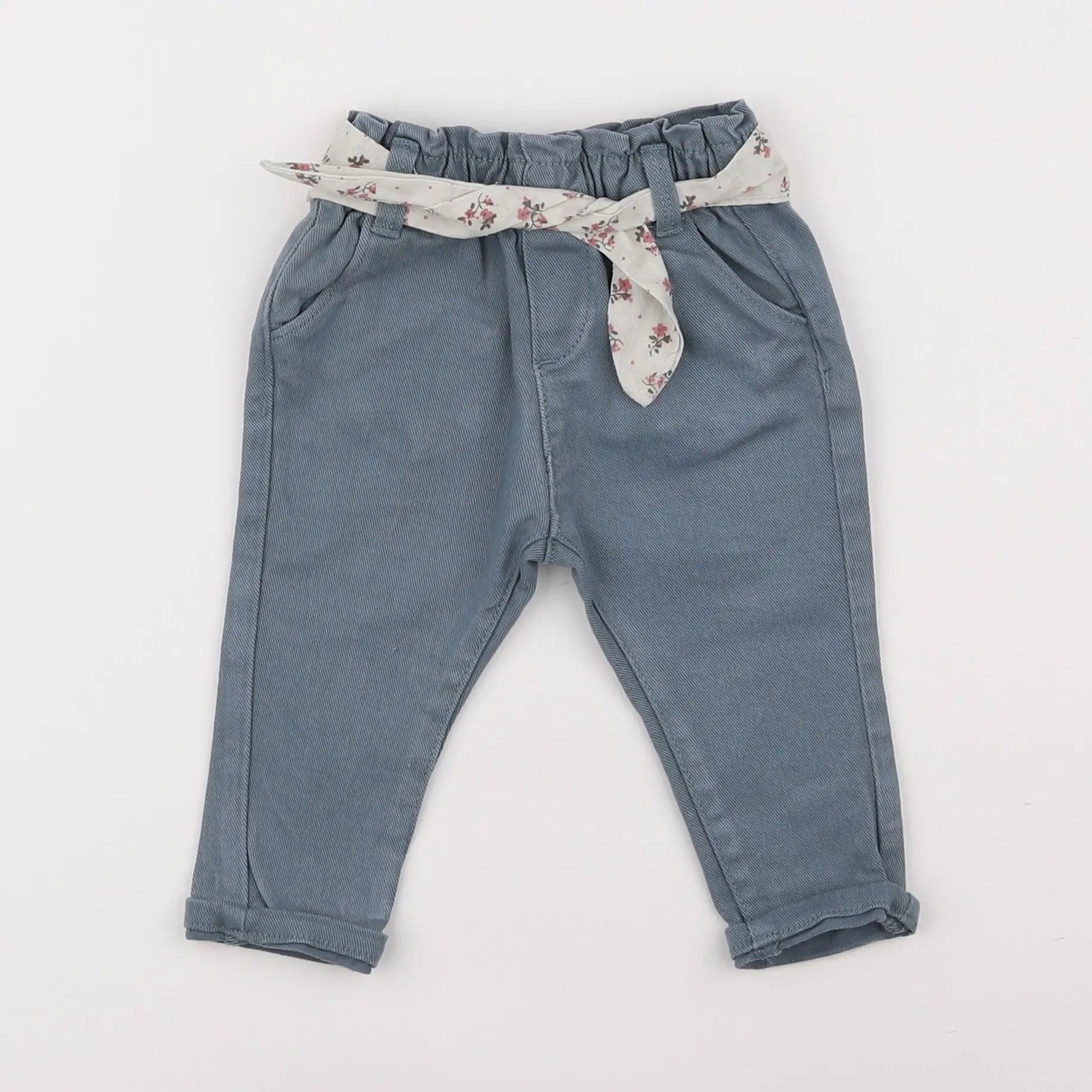 Vertbaudet - jean bleu - 6 mois