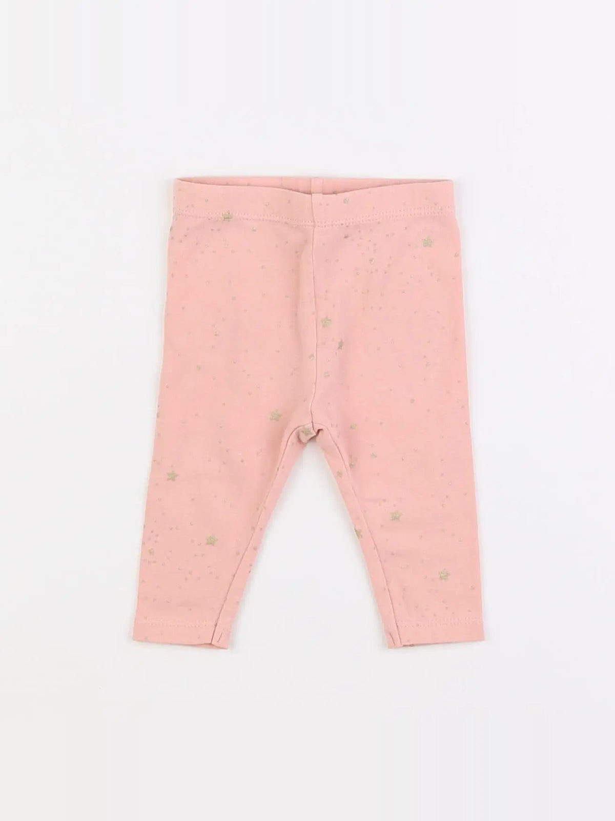 Vertbaudet - legging rose - 3 mois