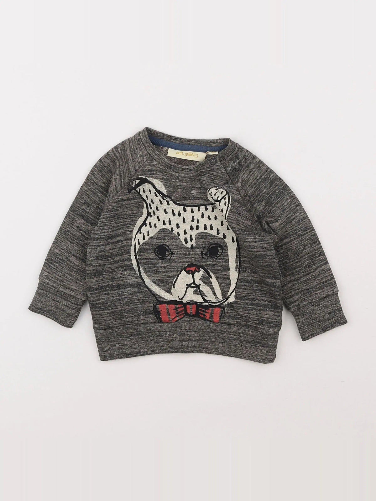 Soft Gallery - sweat gris - 6 mois