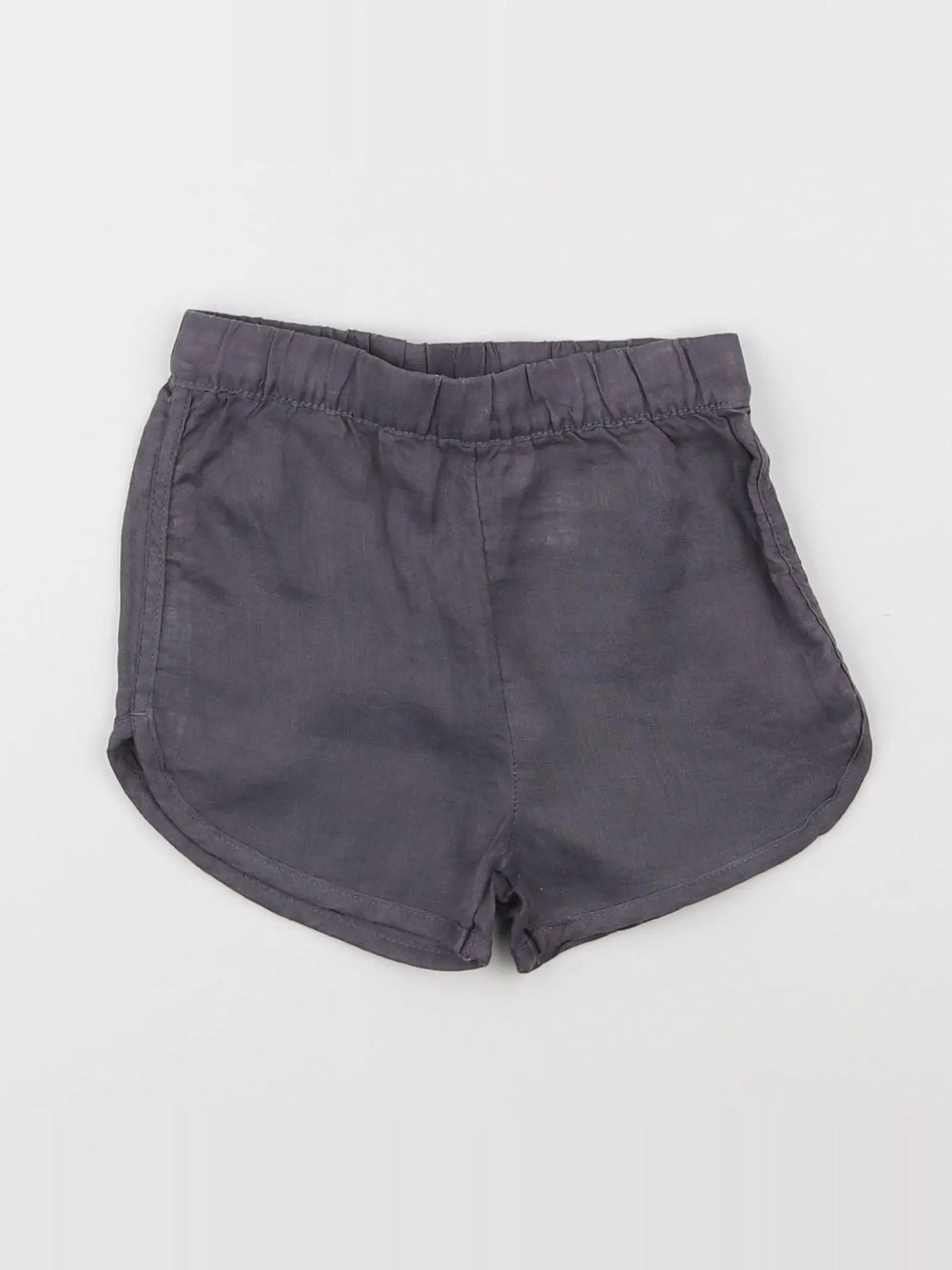 H&M - short taupe - 12/18 mois