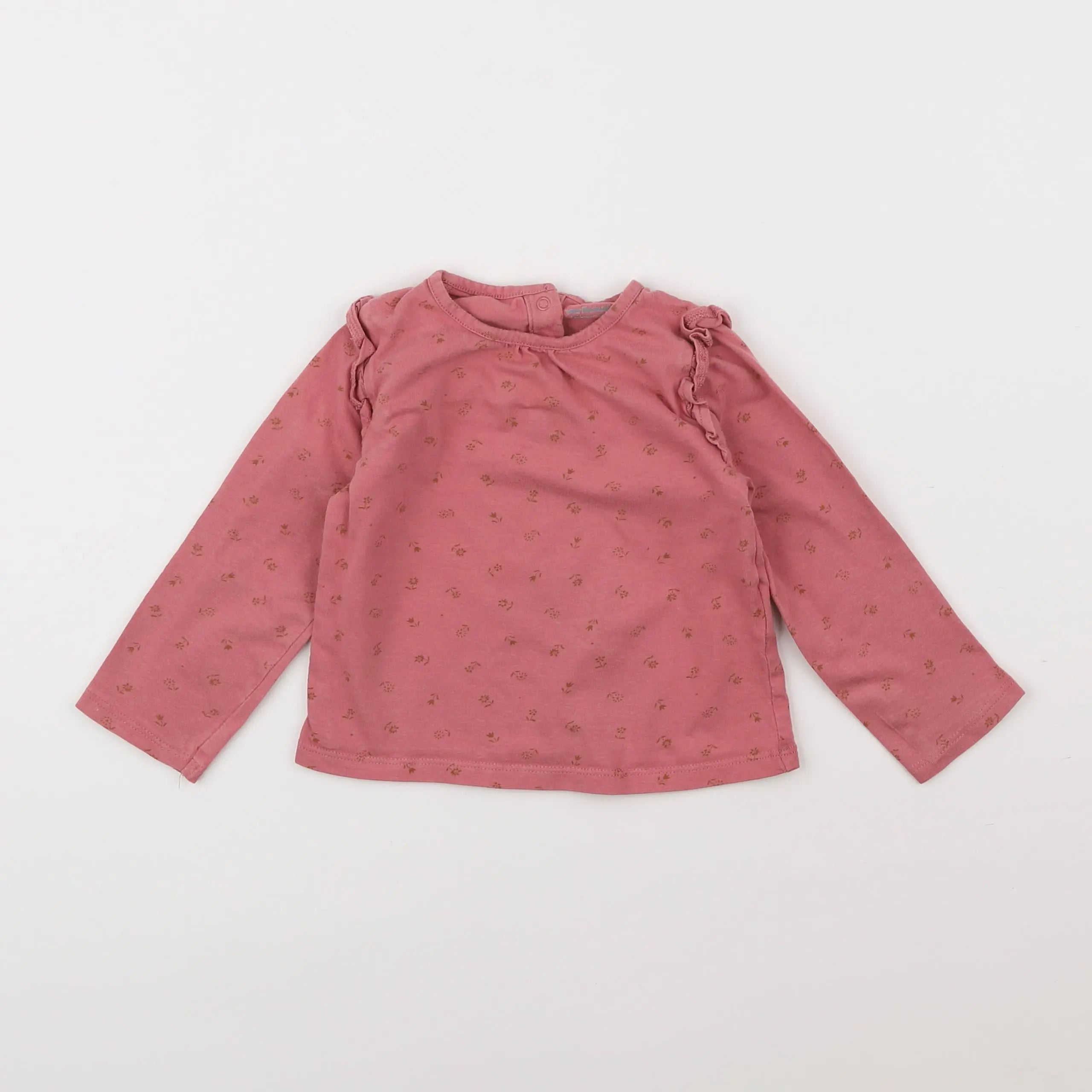 Vertbaudet - tee-shirt rose - 2 ans