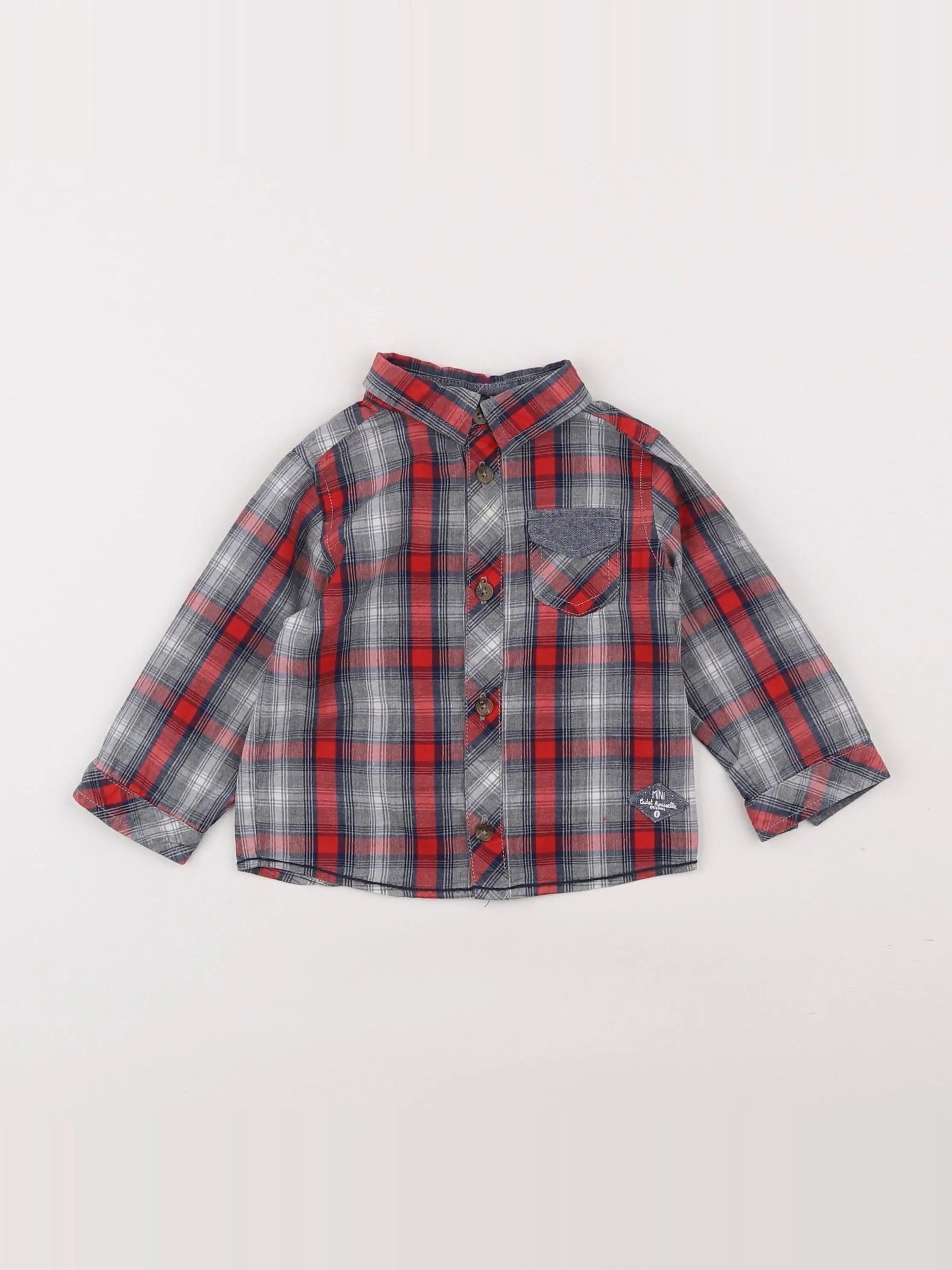 Cadet Rousselle - chemise multicolore - 6 mois