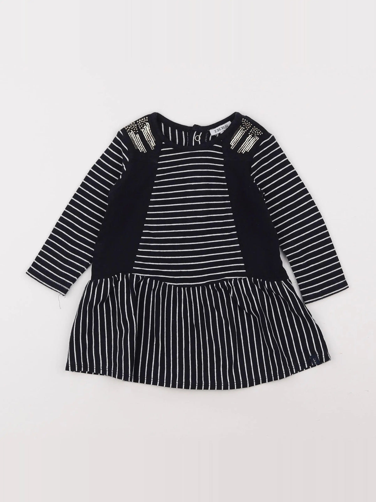 IKKS - robe bleu - 6 mois