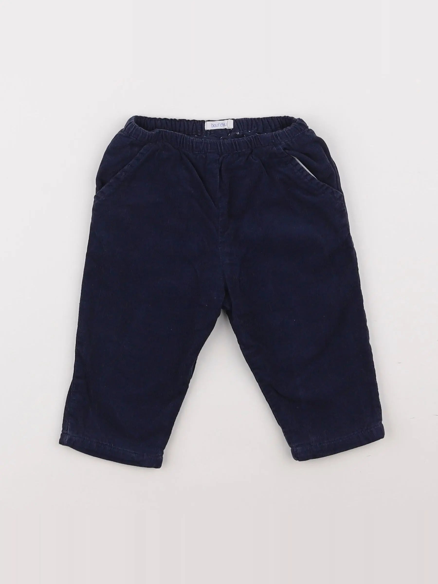 Boutchou - pantalon bleu - 6 mois