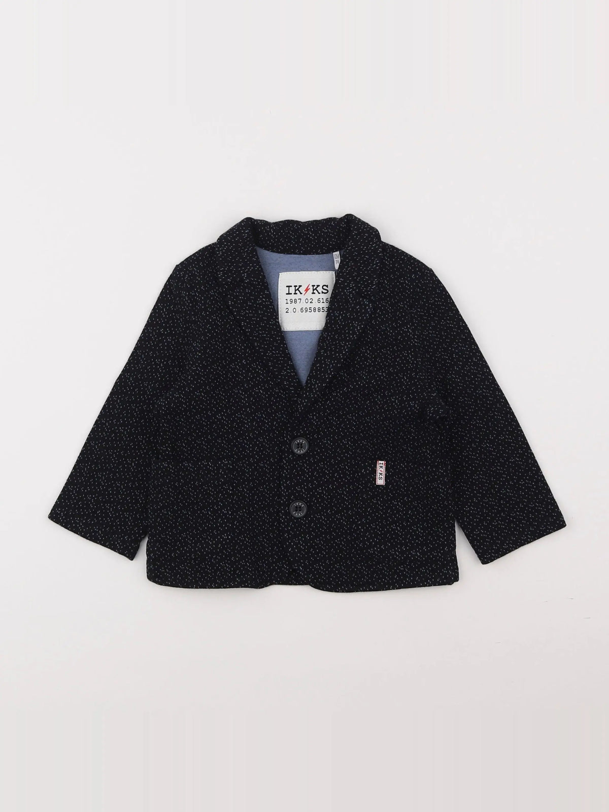 IKKS - veste bleu - 12 mois