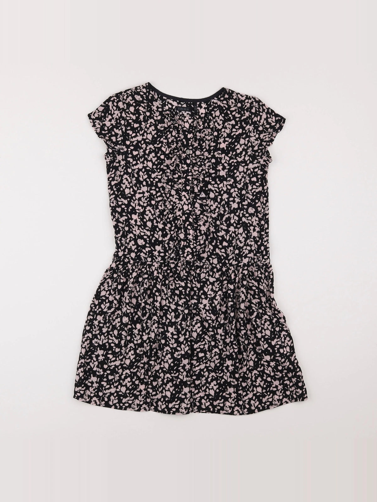 IKKS - robe noir - 8 ans