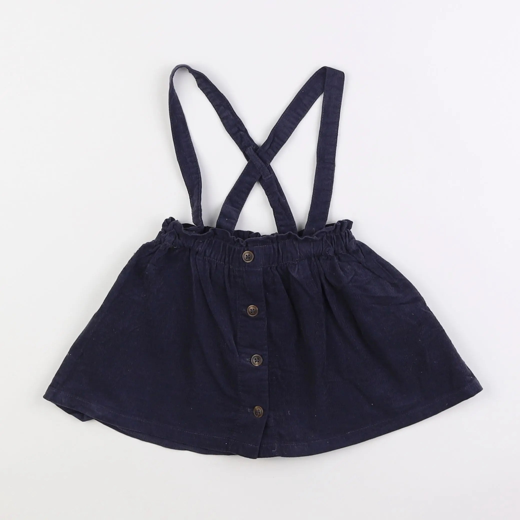 Vertbaudet - jupe bleu - 18 mois