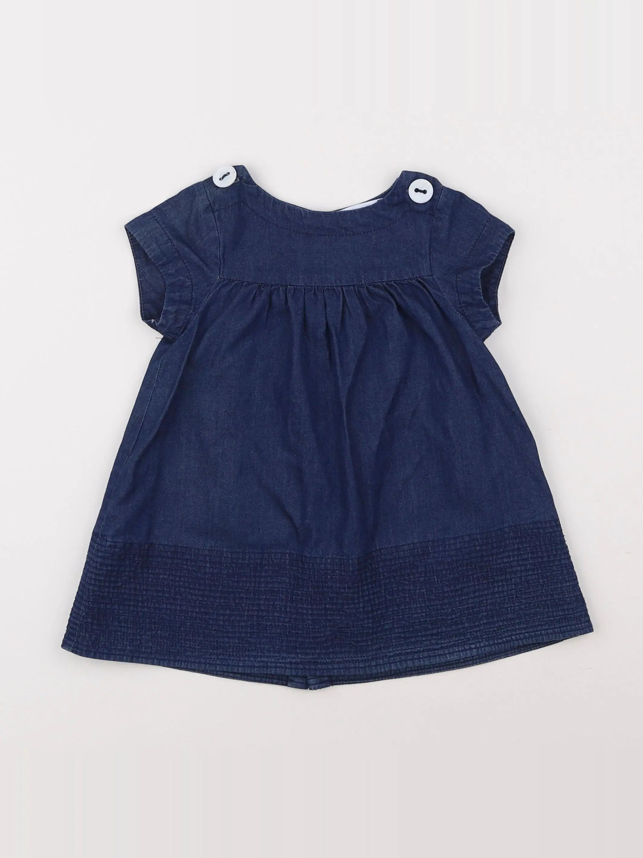 Jacadi - robe bleu - 12 mois