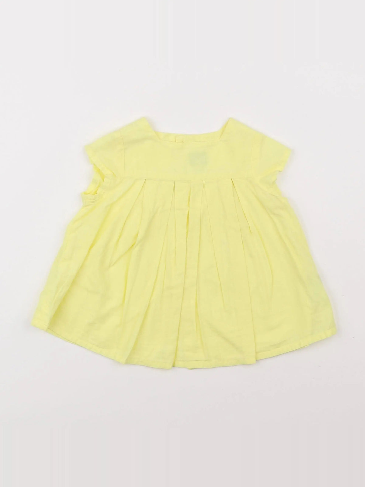 Bonton - robe jaune - 18 mois