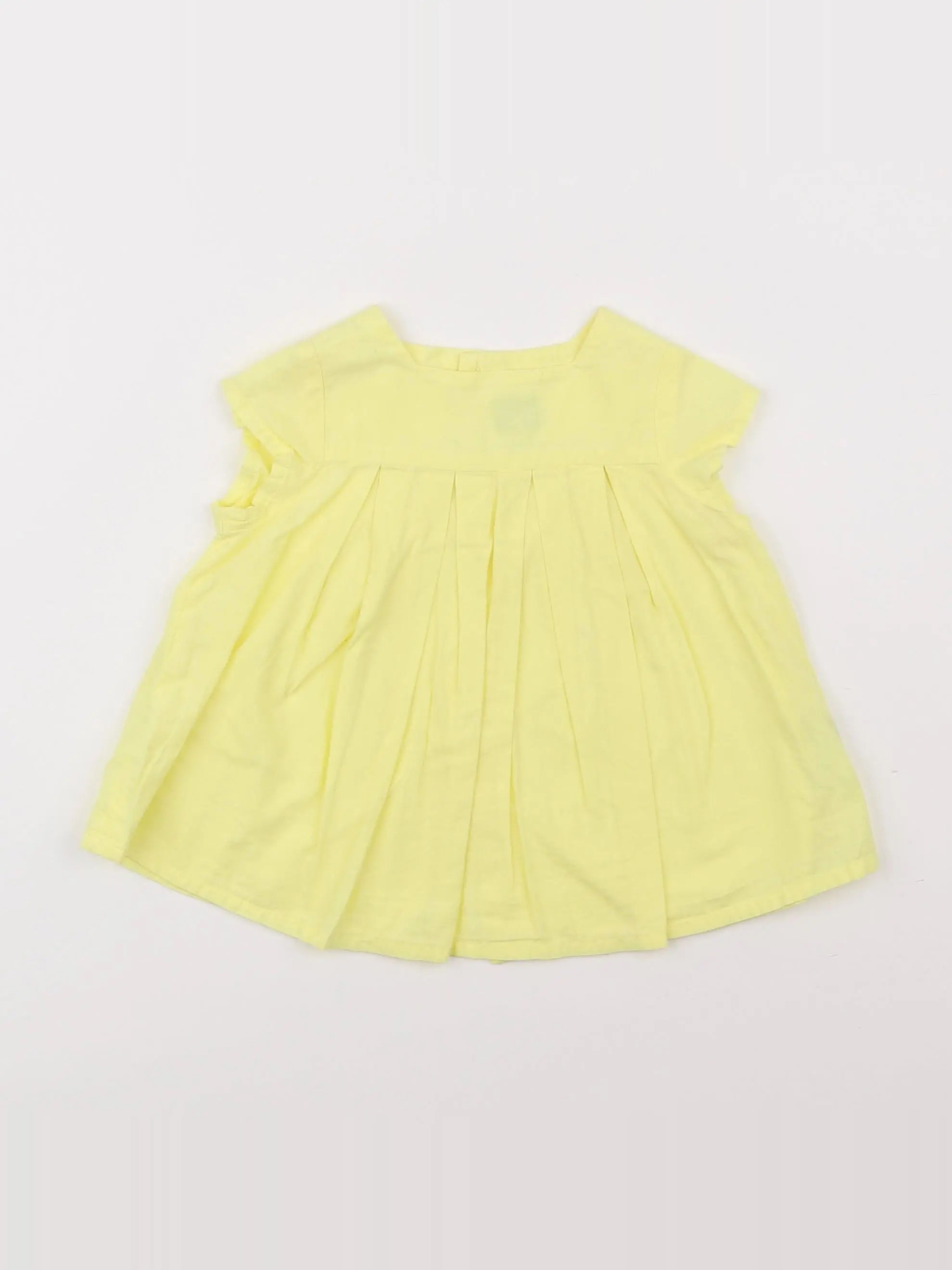 Bonton - robe jaune - 18 mois