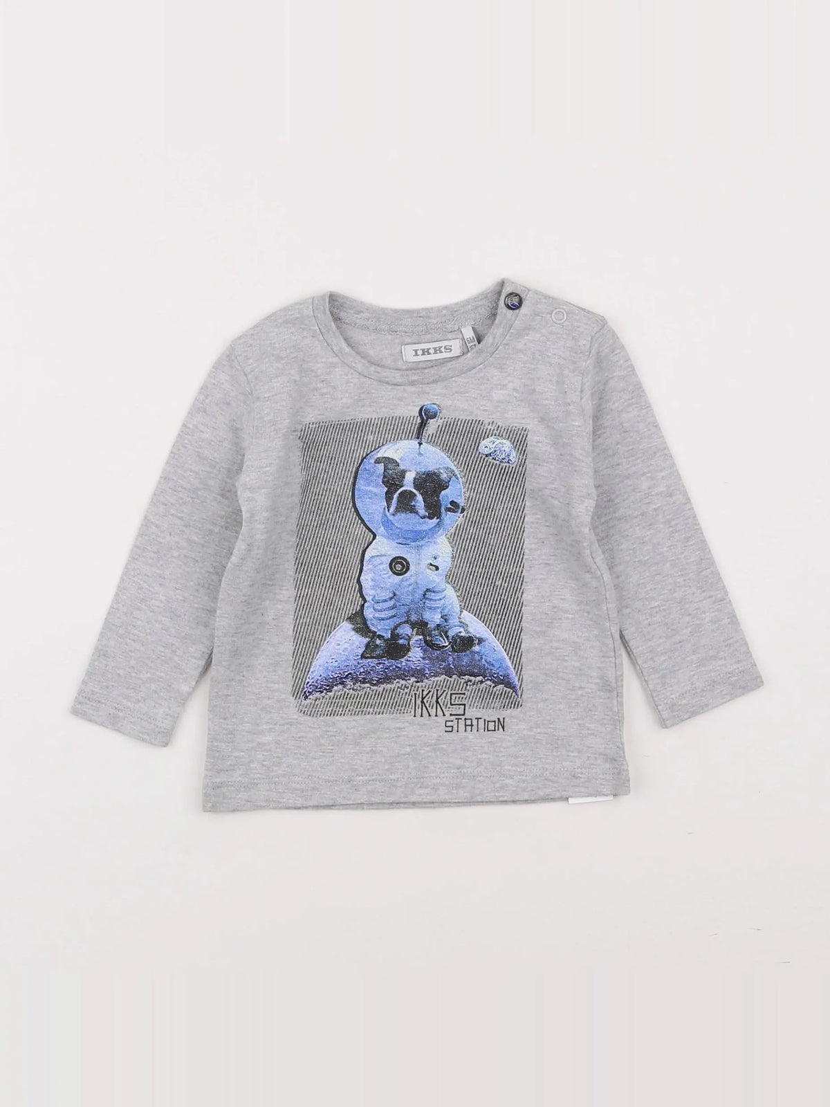 IKKS - tee-shirt multicolore - 6 mois