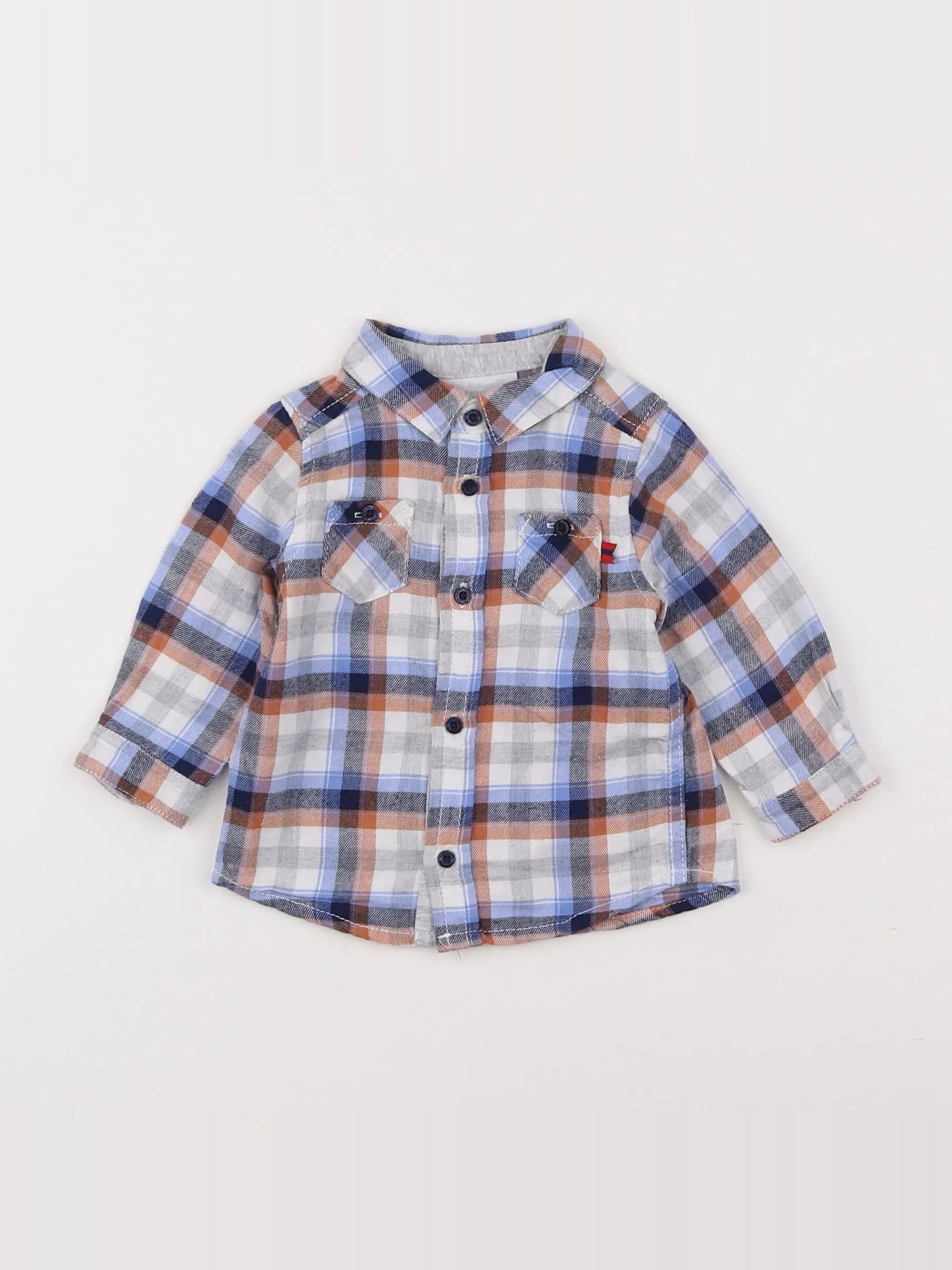 Cadet Rousselle - chemise multicolore - 6 mois