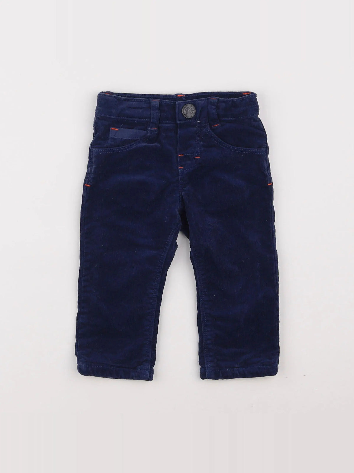 IKKS - pantalon bleu - 6 mois