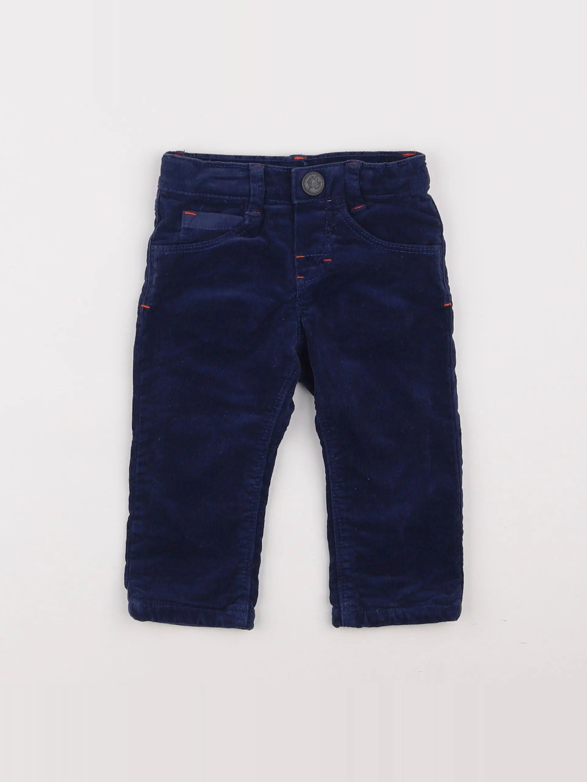 IKKS - pantalon bleu - 6 mois