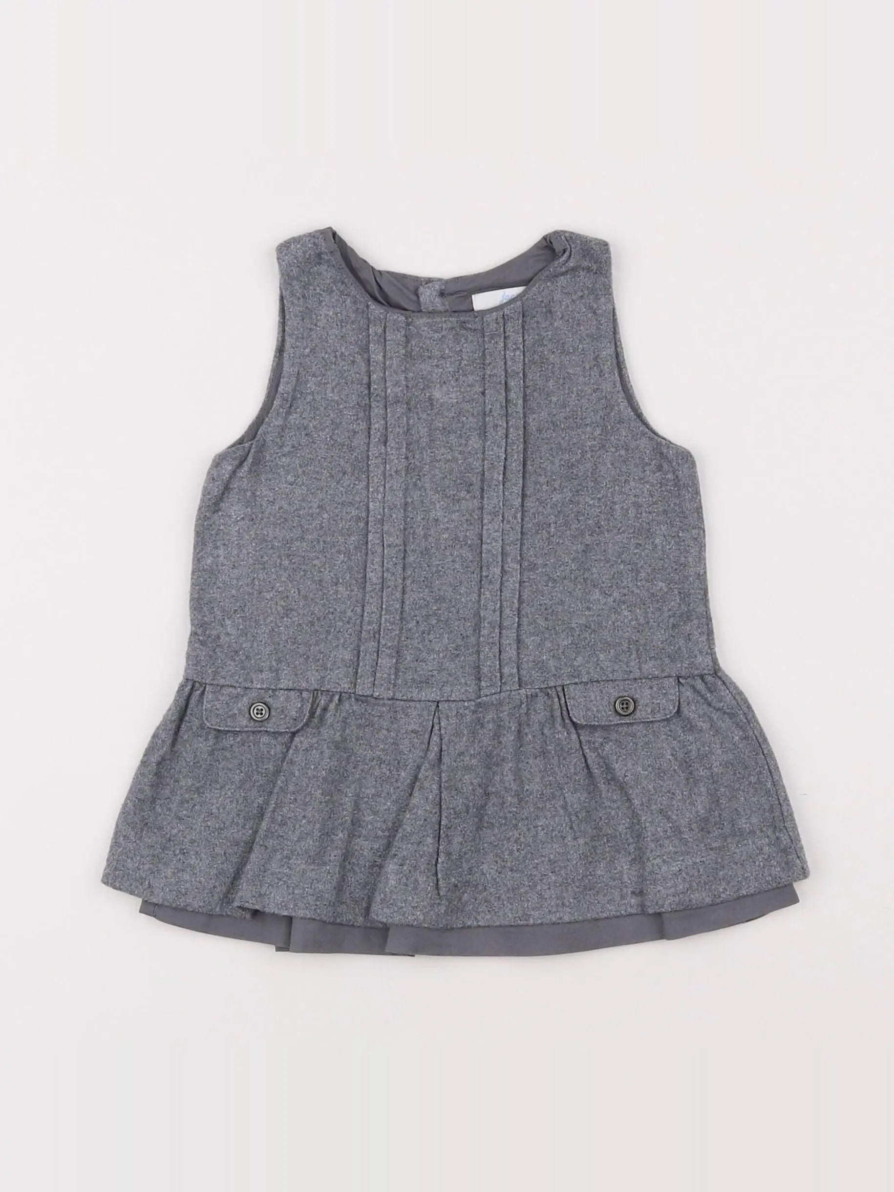 Jacadi - robe gris - 6 mois