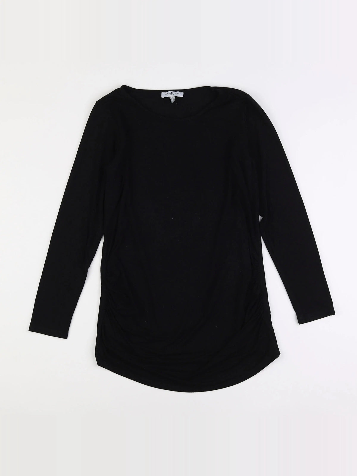 Envie de fraise - tee-shirt grossesse noir - 38 à 40